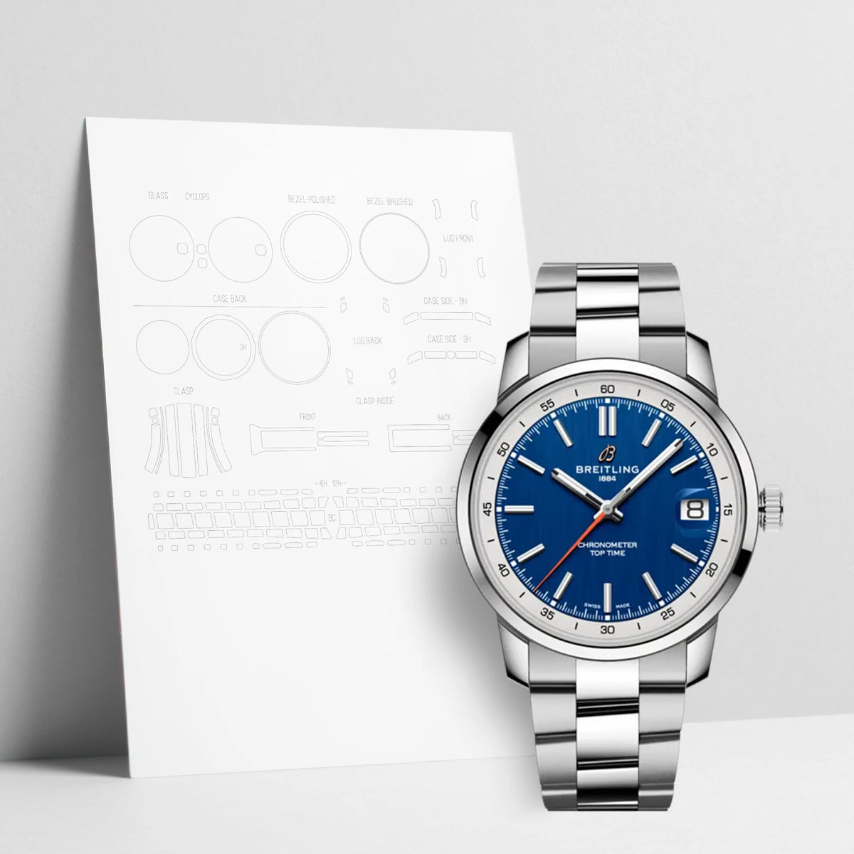 WatchShell for Breitling Top Time AB3113A71C2A1