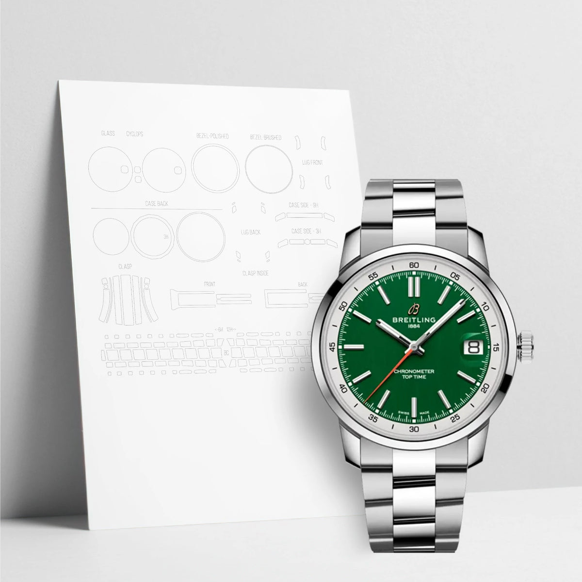 WatchShell for Breitling Top Time AB3113A71L1A1