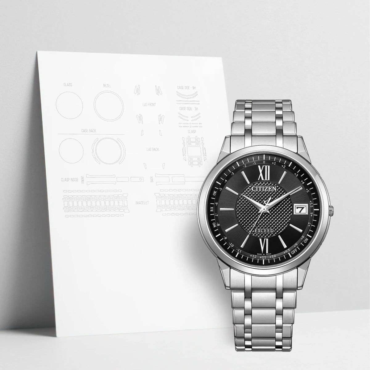 WatchShell for Citizen Exceed CB1140-61E