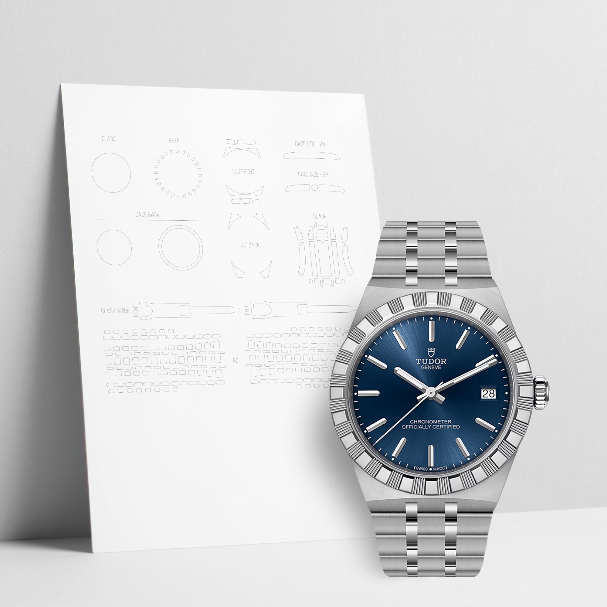 WatchShell for Tudor Royal M2836C1A0-0102