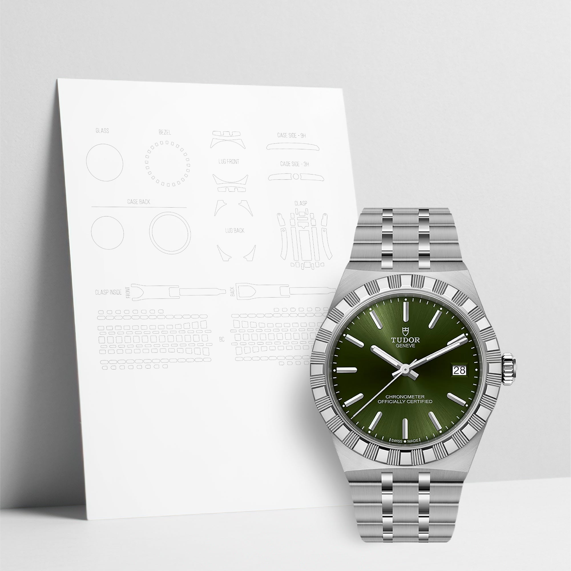 WatchShell for Tudor Royal M2836C1A0-0103