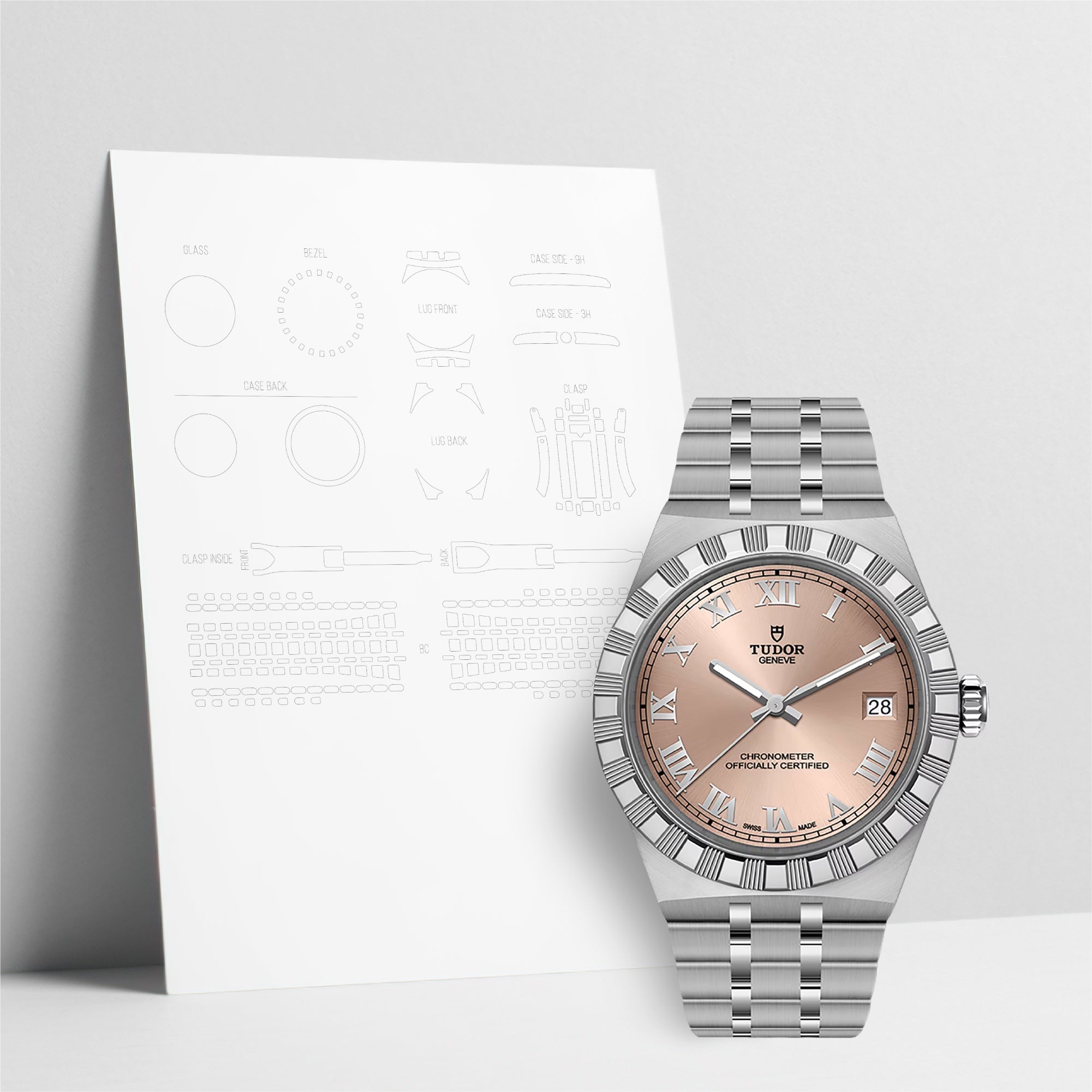 WatchShell for Tudor Royal M2836C1A0-0105