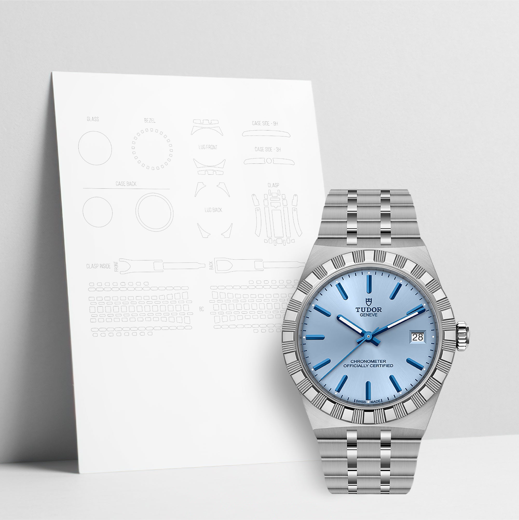 WatchShell for Tudor Royal M2836C1A0-0106