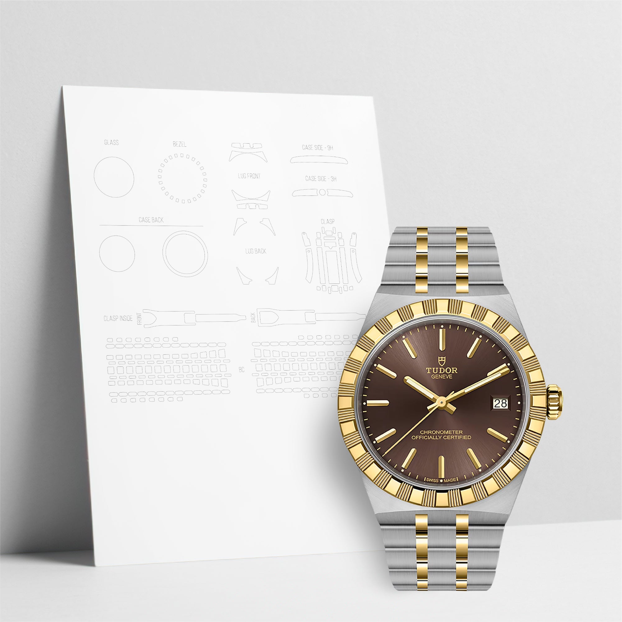 WatchShell for Tudor Royal M2836C1A3-0001