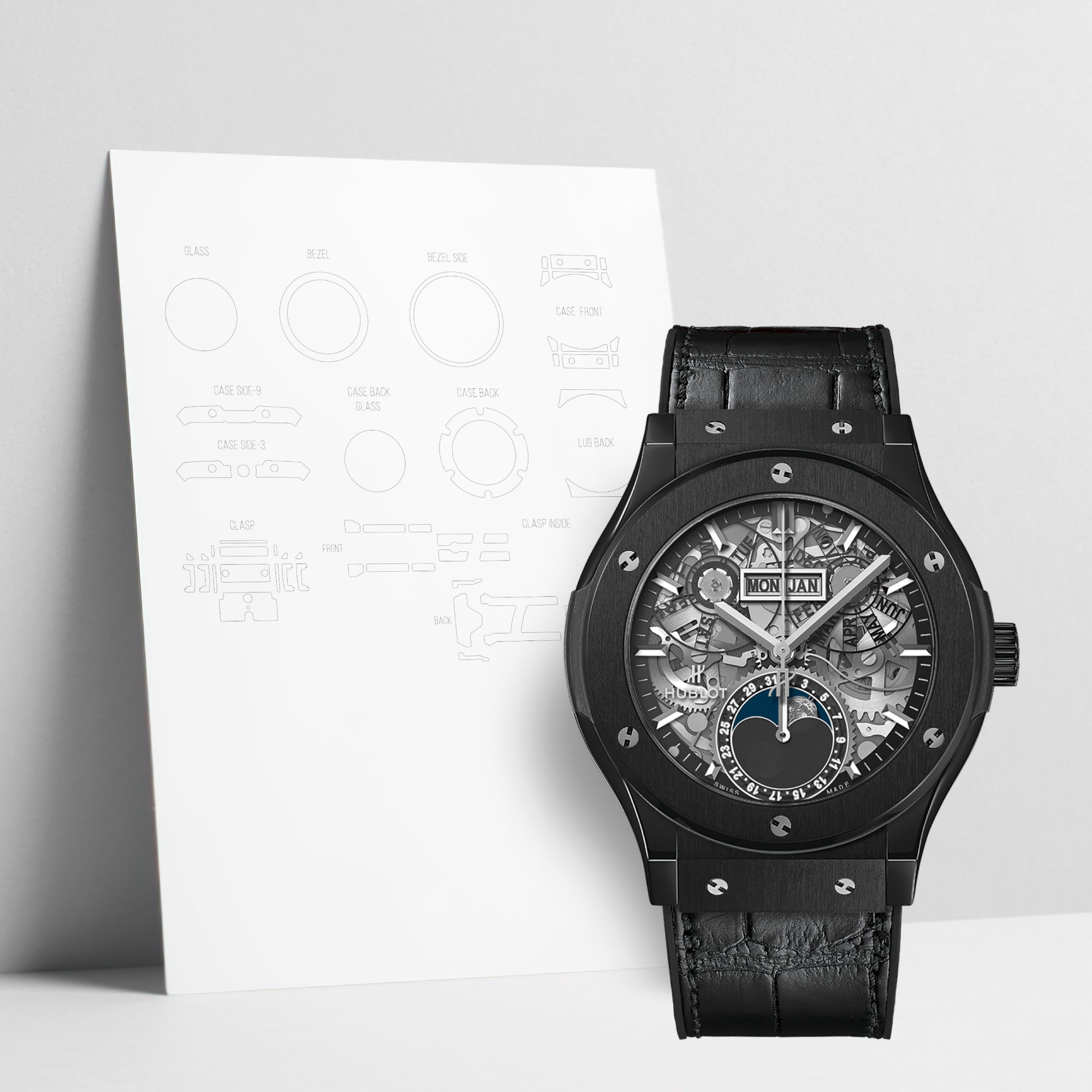WatchShell for Hublot Classic Fusion 547.CX.0170.LR