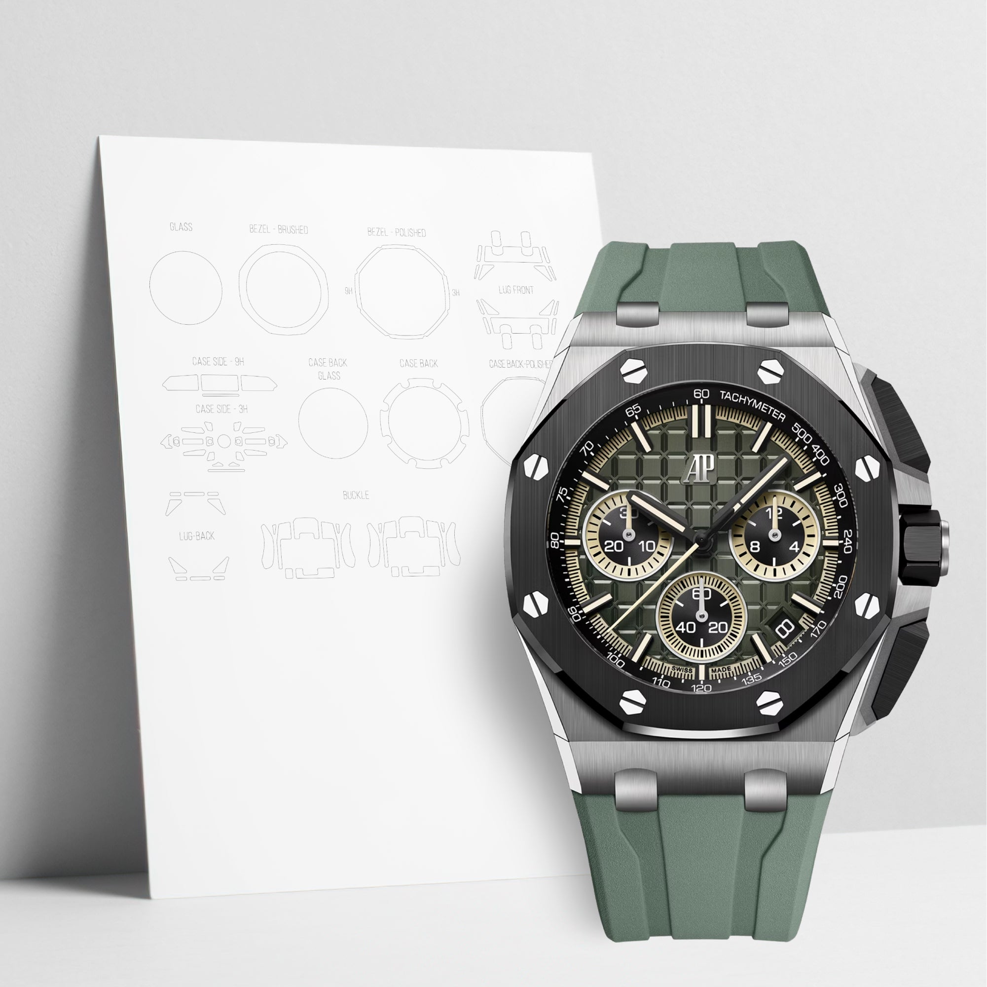 WatchShell per Audemars Piguet Royal Oak Offshore 26420IO.OO.A402CA.01