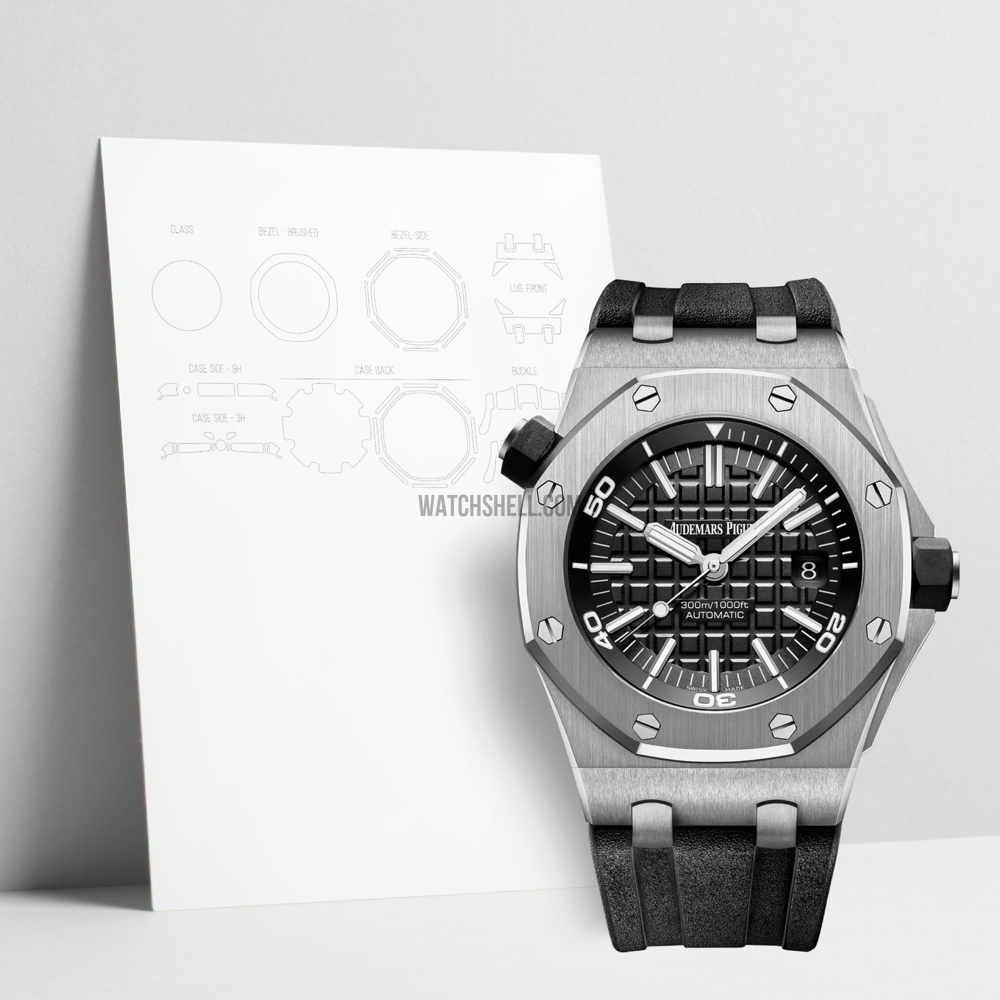 WatchShell for Audemars Piguet Royal Oak Offshore 15703ST.OO.A002CA.01 