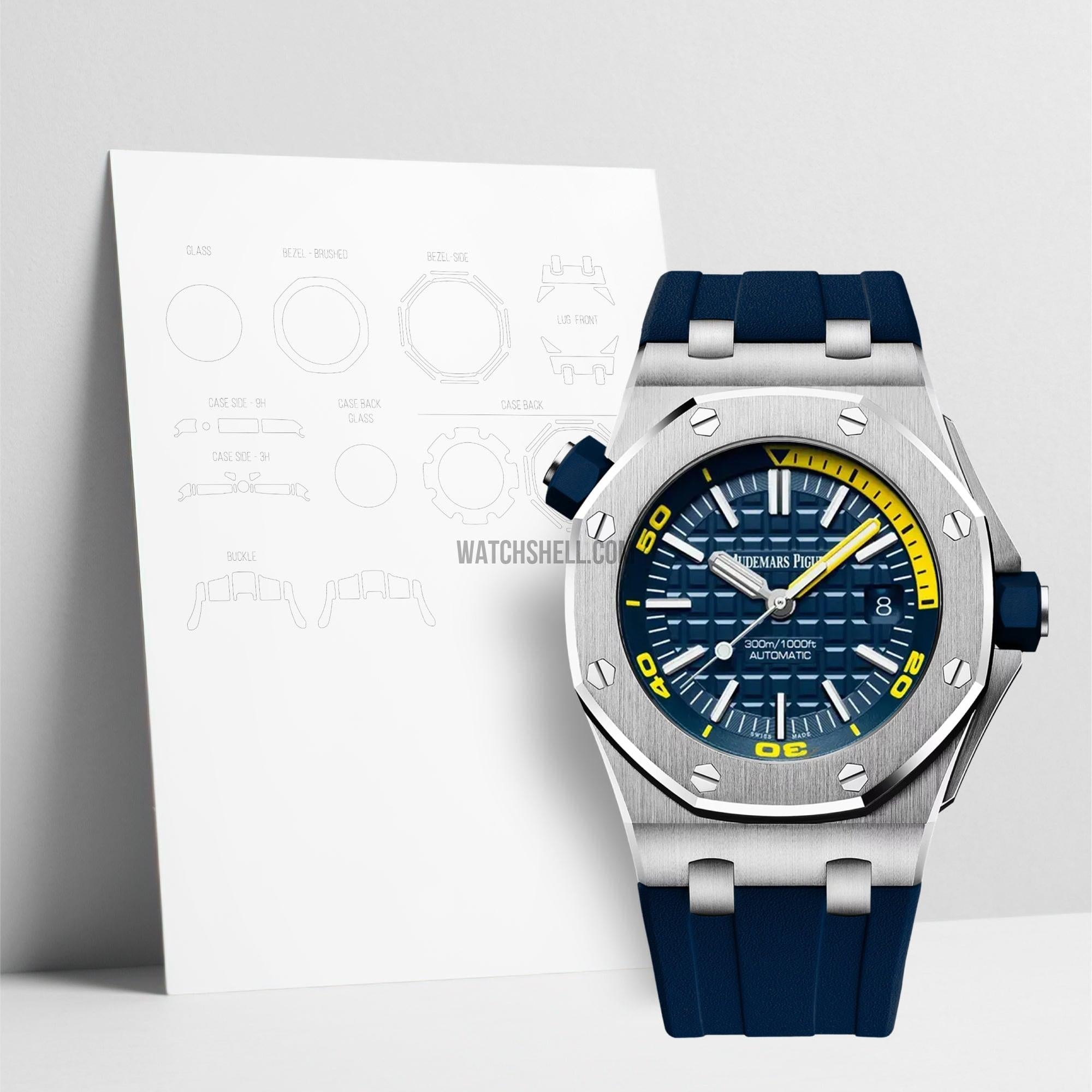 WatchShell for Audemars Piguet Royal Oak Offshore 15710ST.OO.A027CA.01 