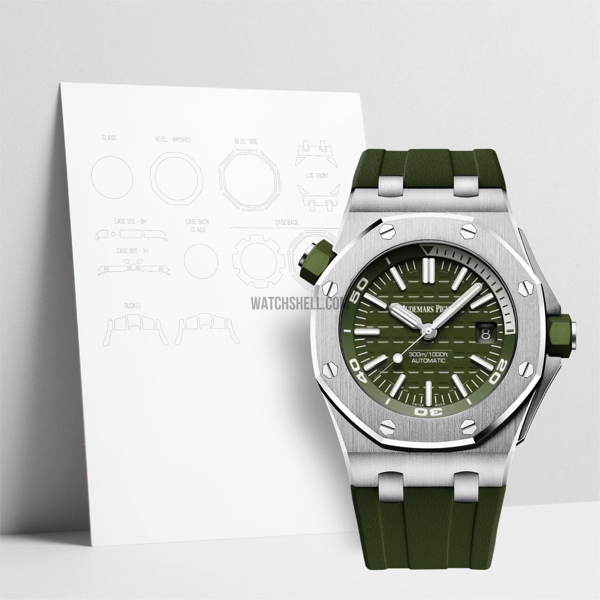 WatchShell for Audemars Piguet Royal Oak Offshore 15710ST.OO.A052CA.01 