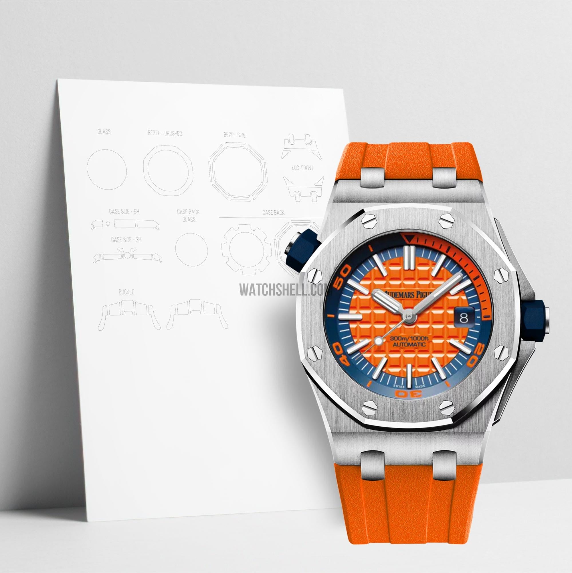 WatchShell for Audemars Piguet Royal Oak Offshore 15710ST.OO.A070CA.01 