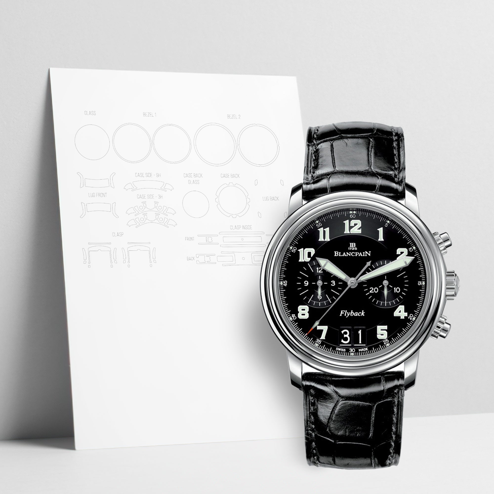WatchShell for Blancpain Leman 2885F 1130 53B