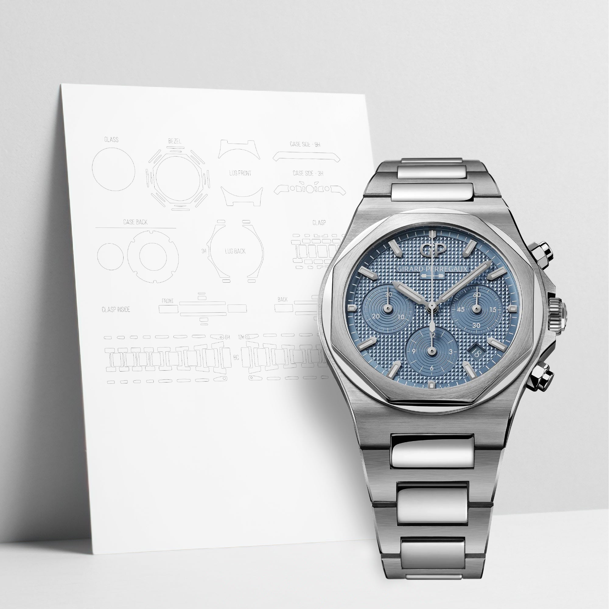 WatchShell for Girard-Perregaux Laureato 81020-11-3370-1GM