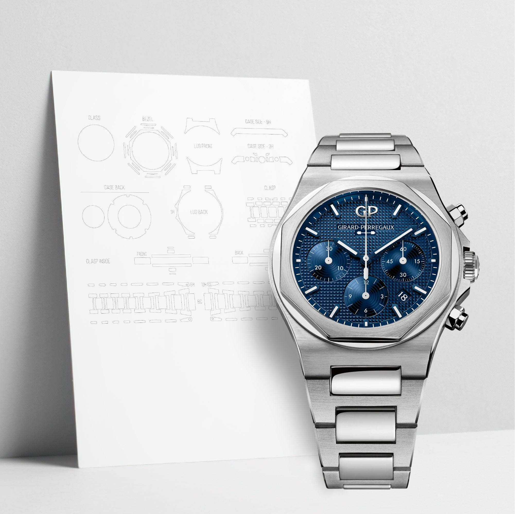WatchShell for Girard-Perregaux Laureato 81020-11Z431-11A