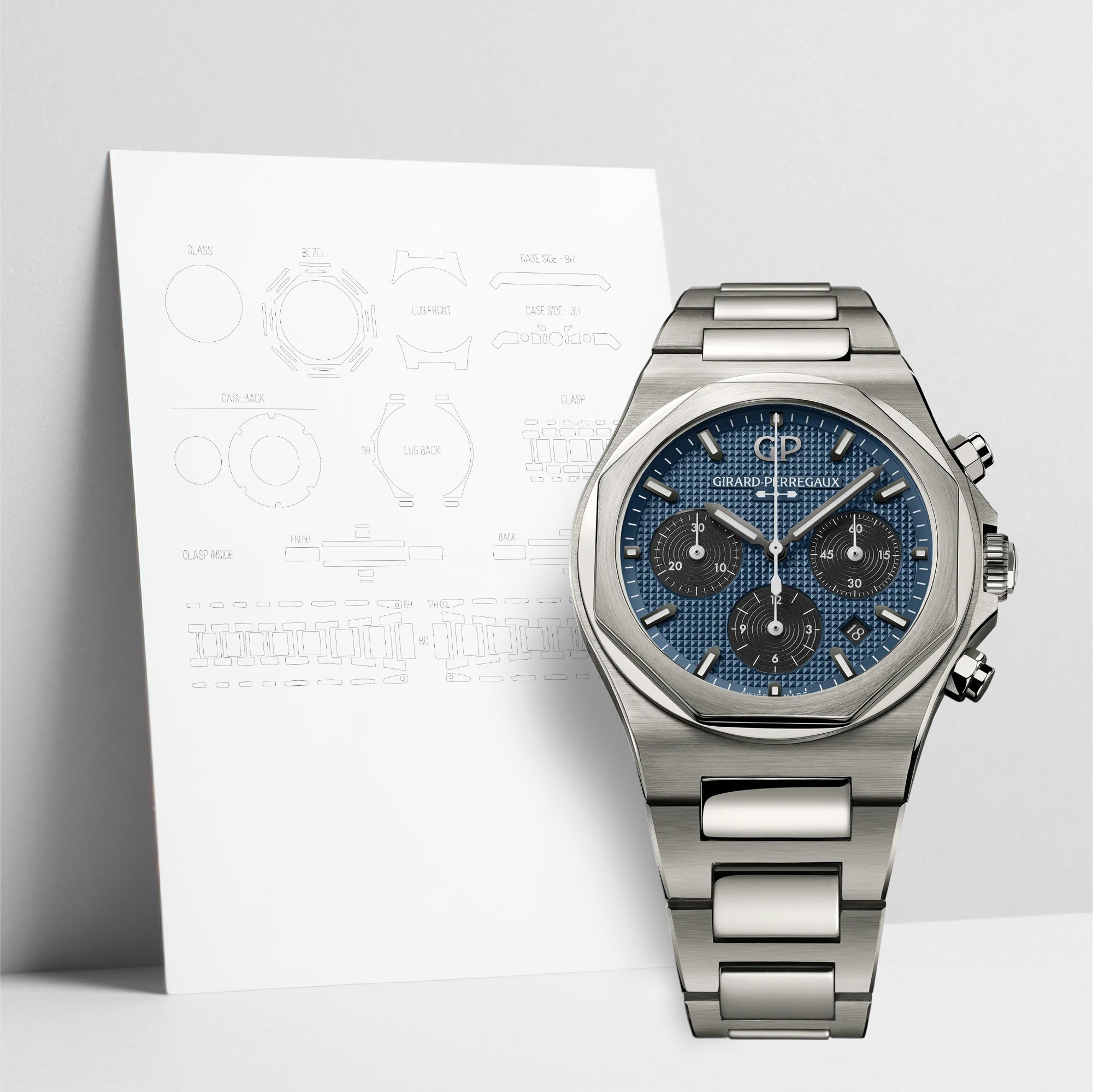 WatchShell for Girard-Perregaux Laureato 81020-21-3311-1GM