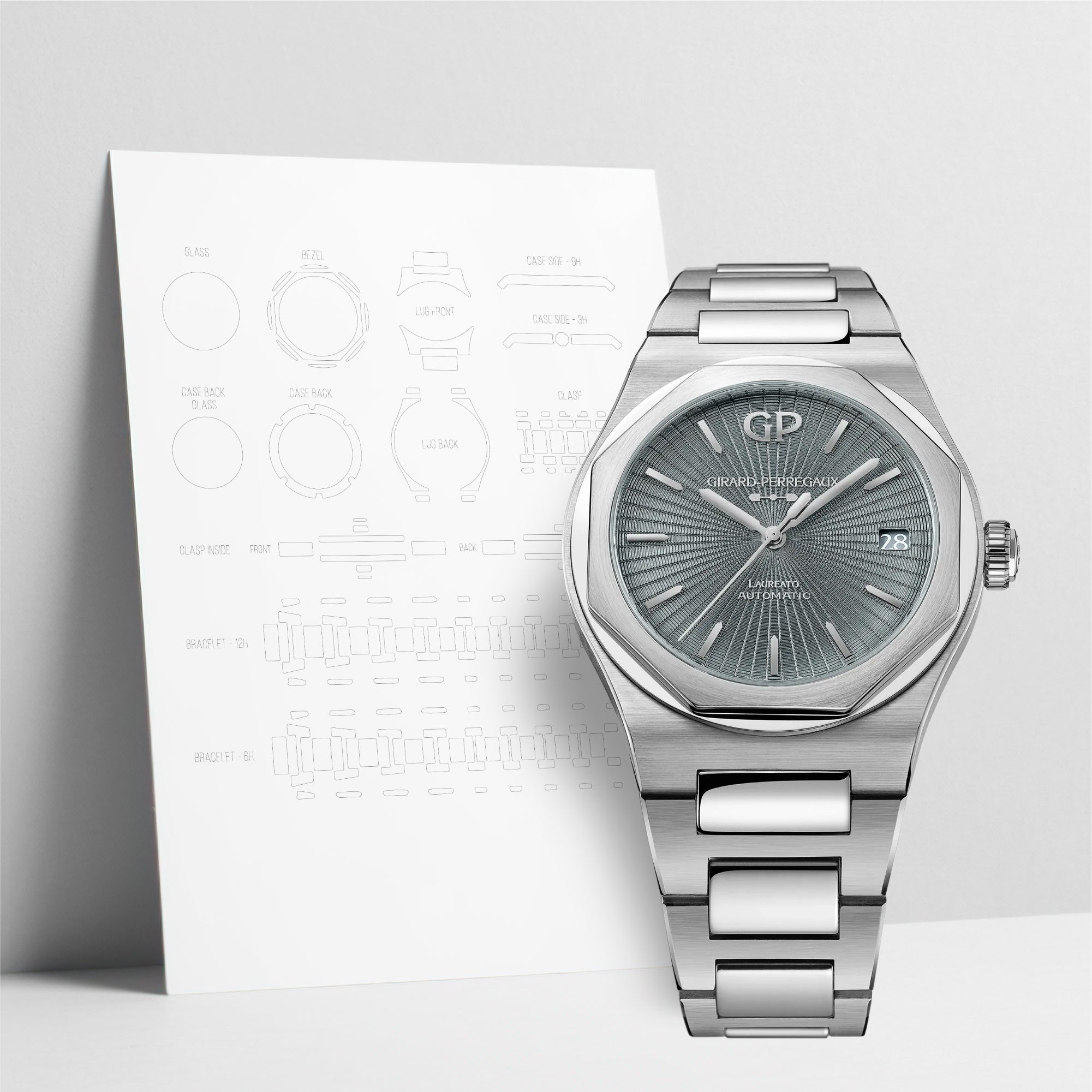 WatchShell for Girard-Perregaux Laureato 81010-11-3475-1CM