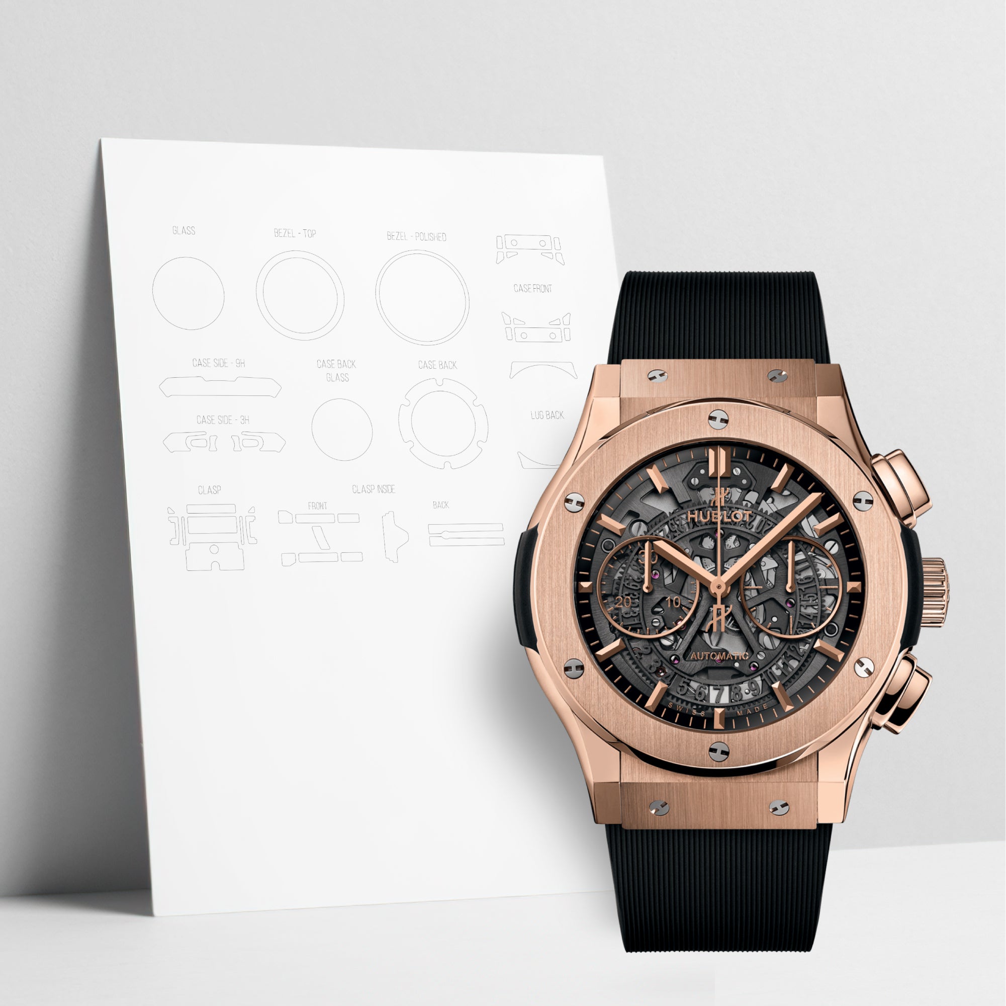 WatchShell for Hublot Classic Fusion 525.OX.0180.RX