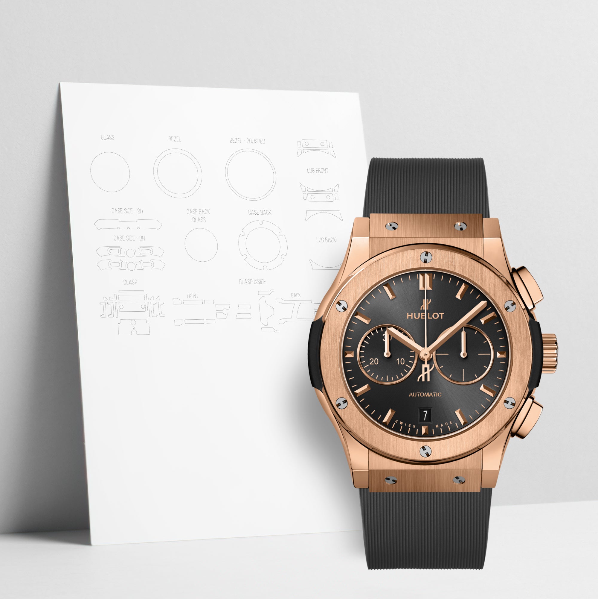 WatchShell for Hublot Classic Fusion 541.OX.7080.RX