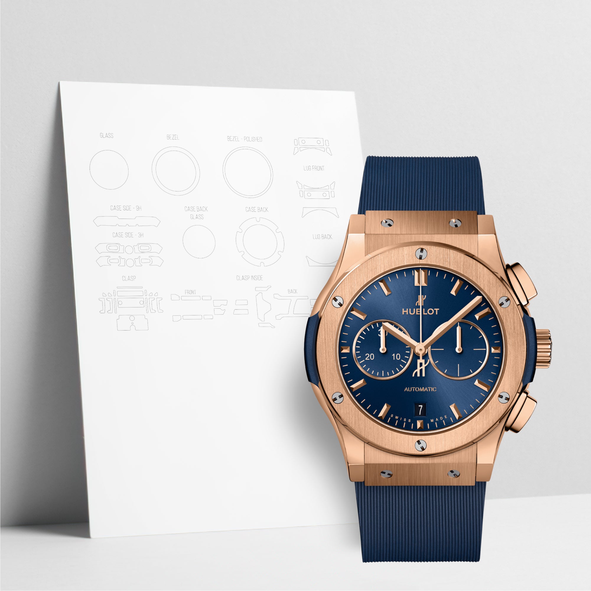 WatchShell for Hublot Classic Fusion 541.OX.7180.RX