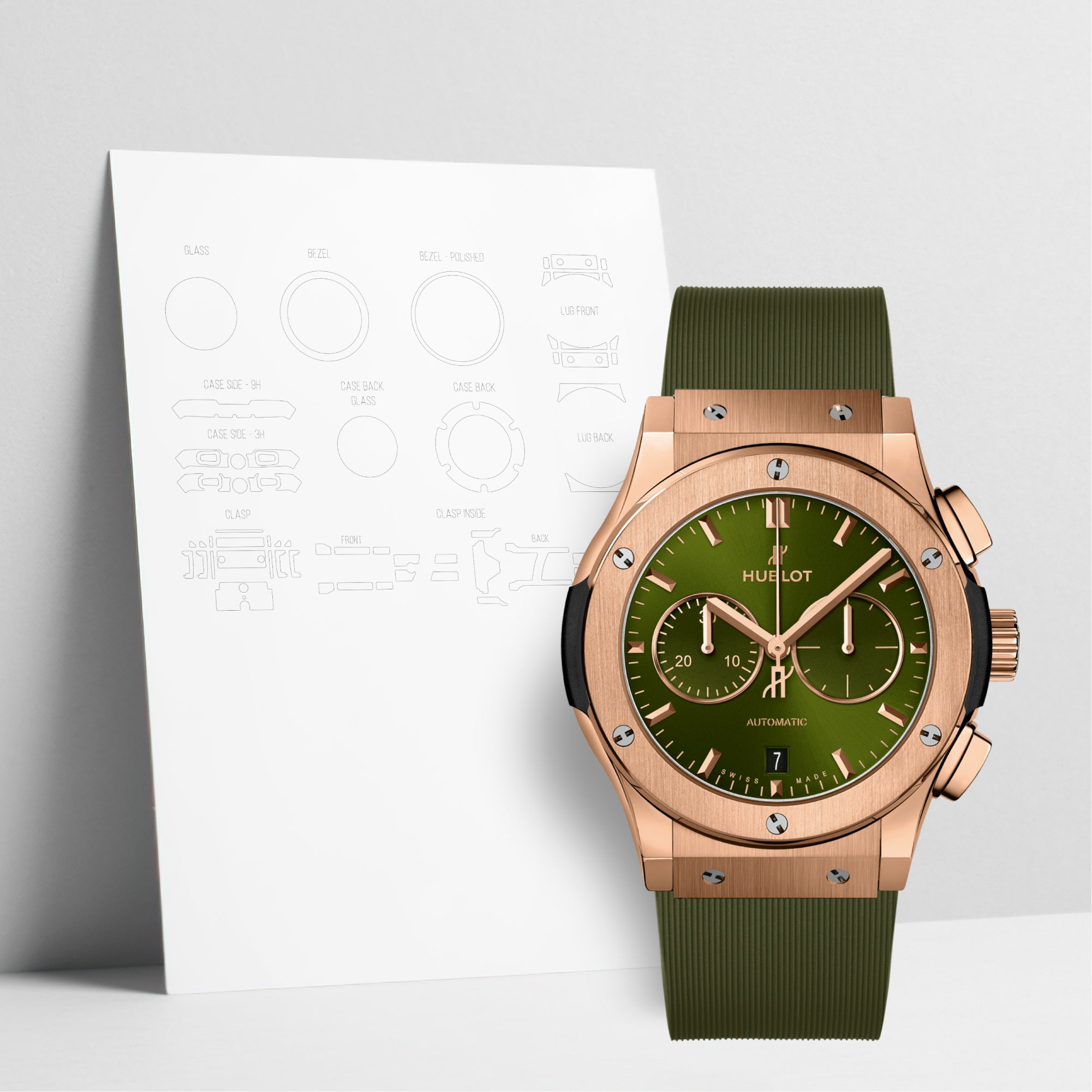 WatchShell for Hublot Classic Fusion 541.OX.8980.RX