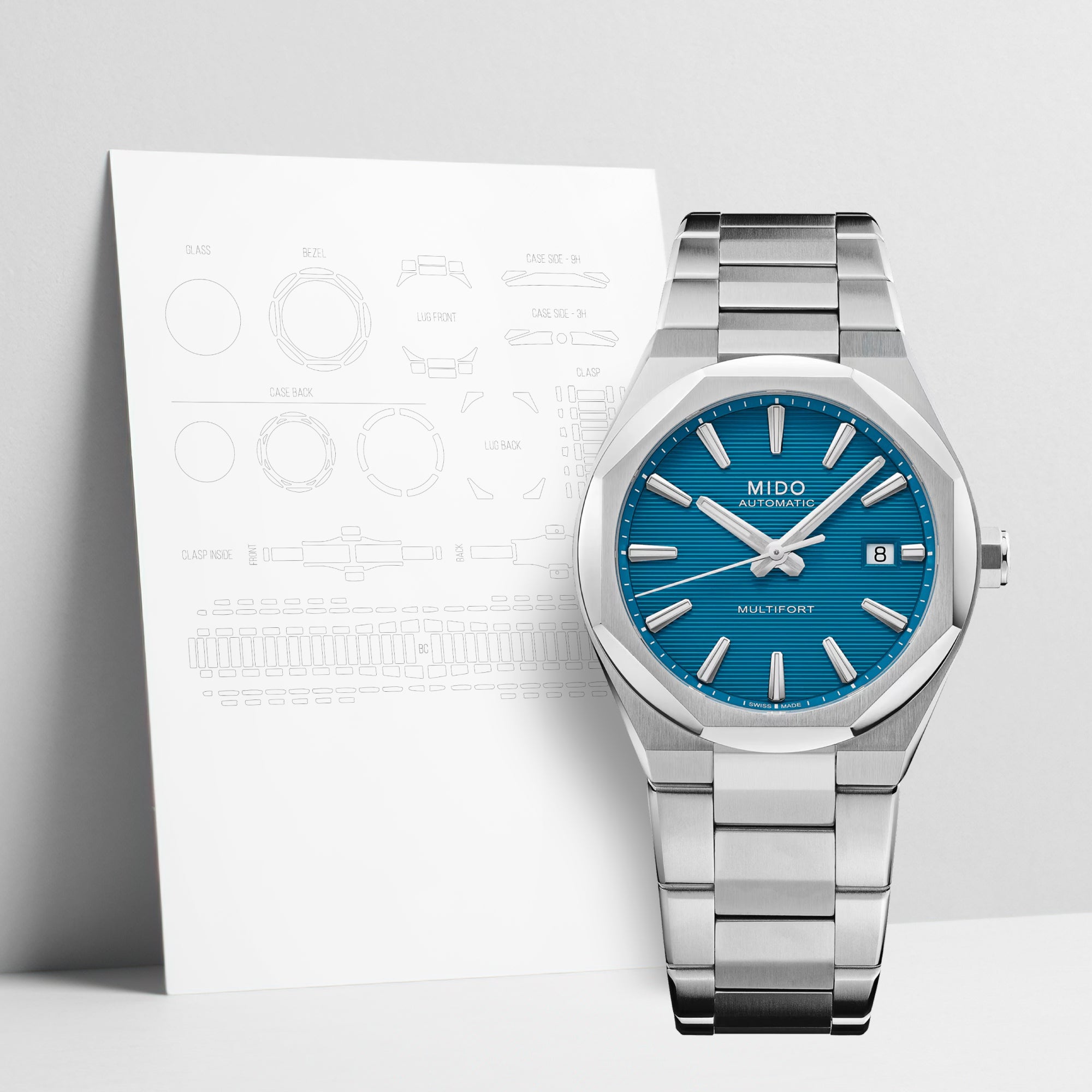 WatchShell for Mido Multifort M055.507.11.041.00