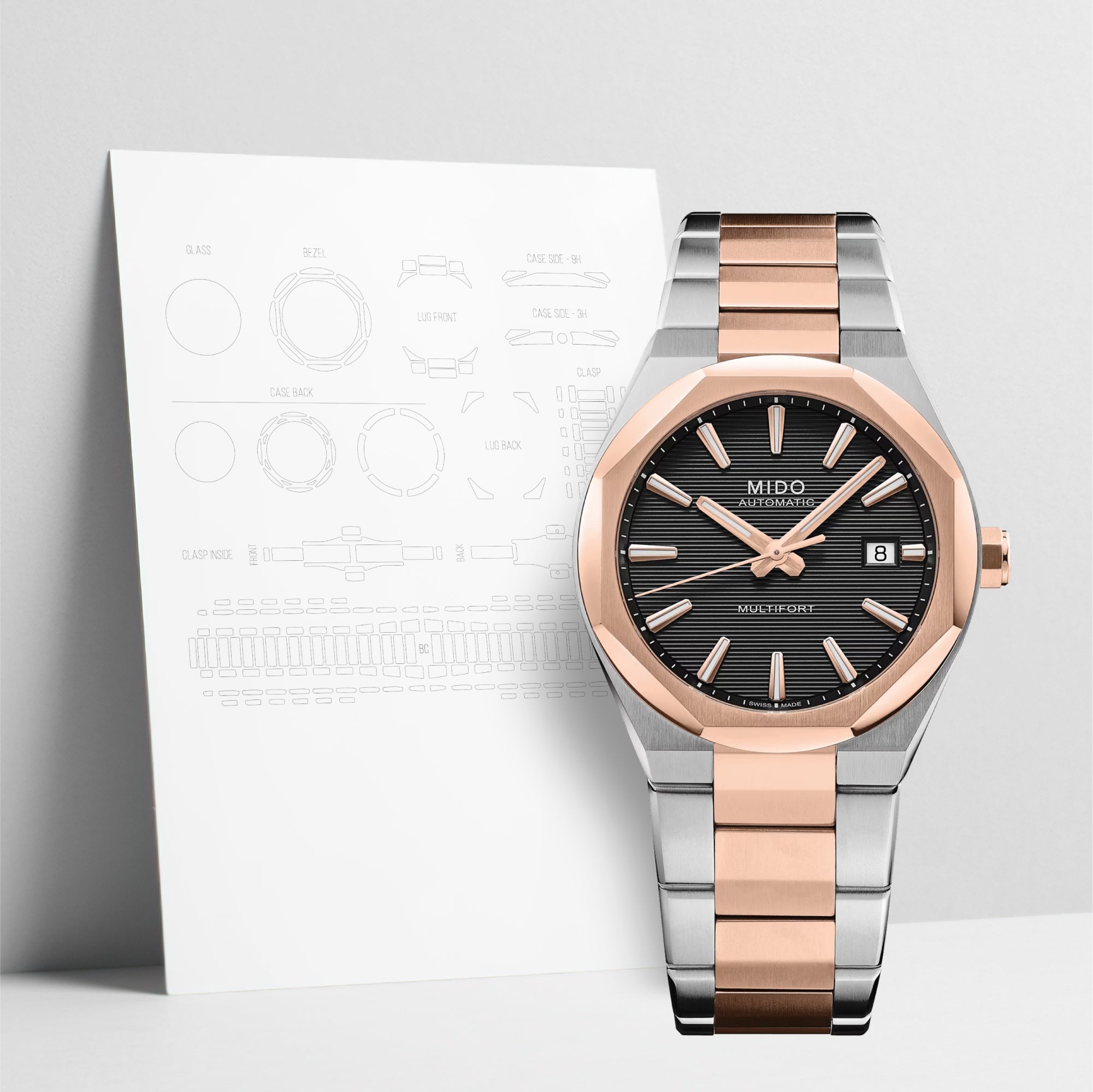 WatchShell for Mido Multifort M055.507.22.051.00