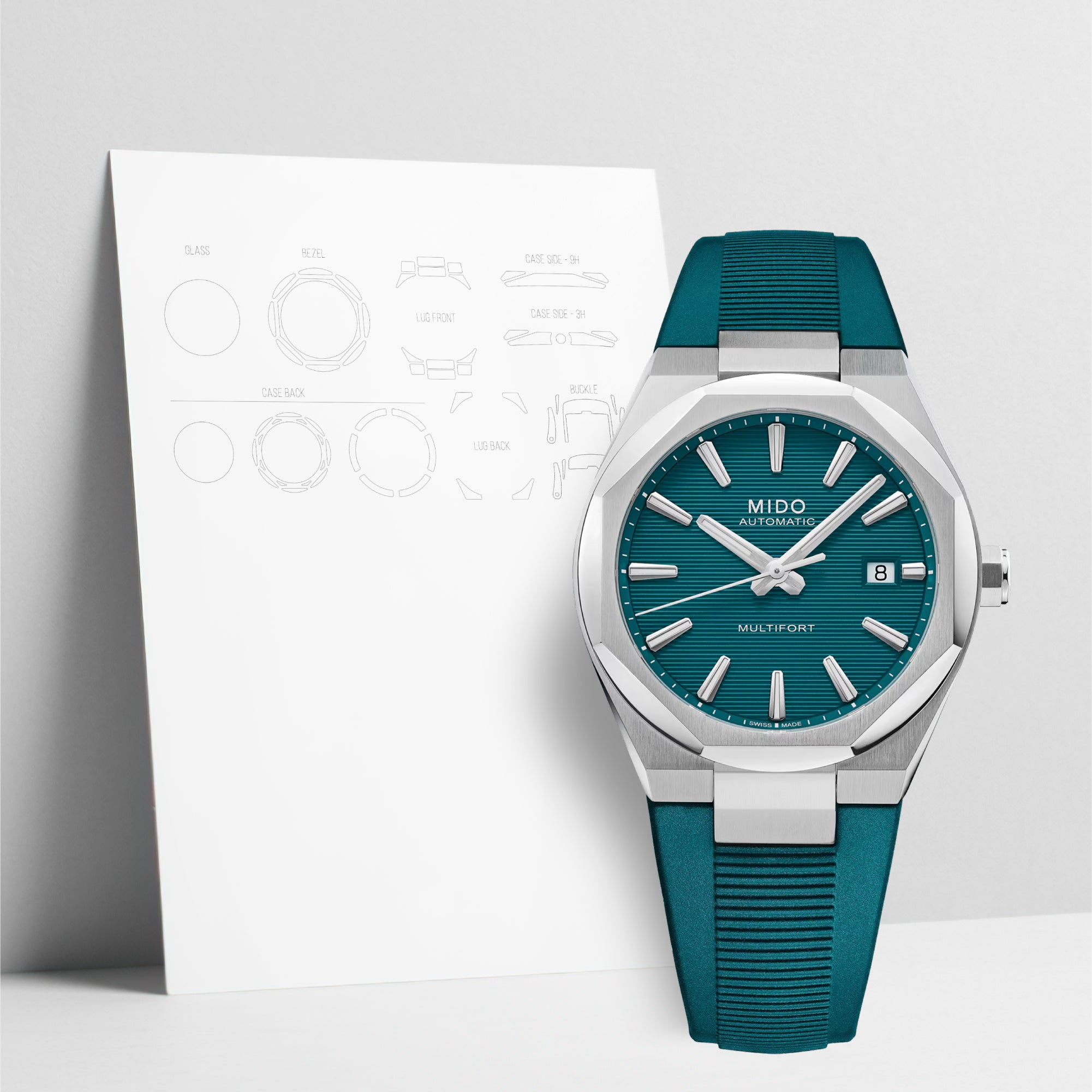 WatchShell for Mido Multifort M055.507.17.091.00