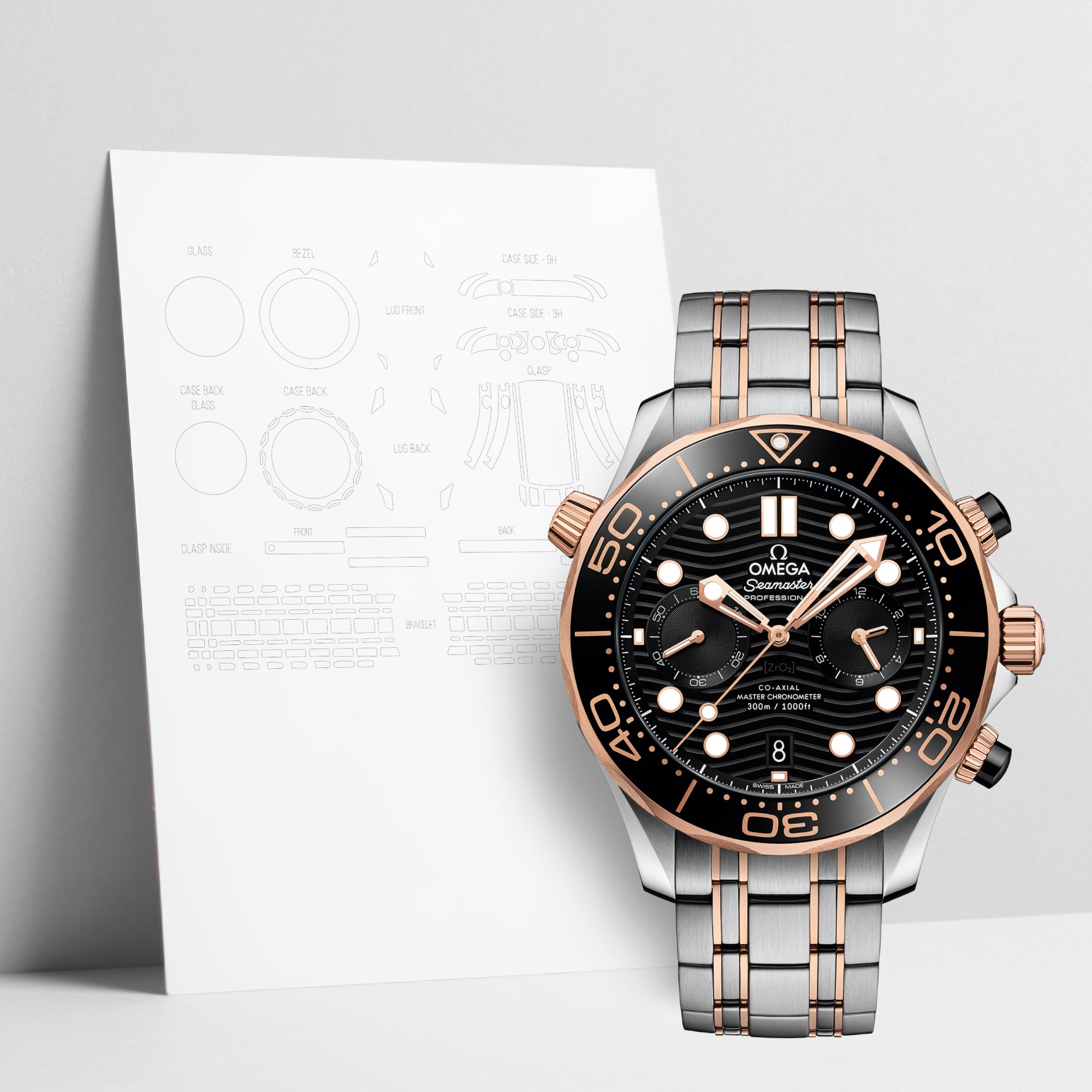 WatchShell for Omega Seamaster 210.20.44.51.01.001