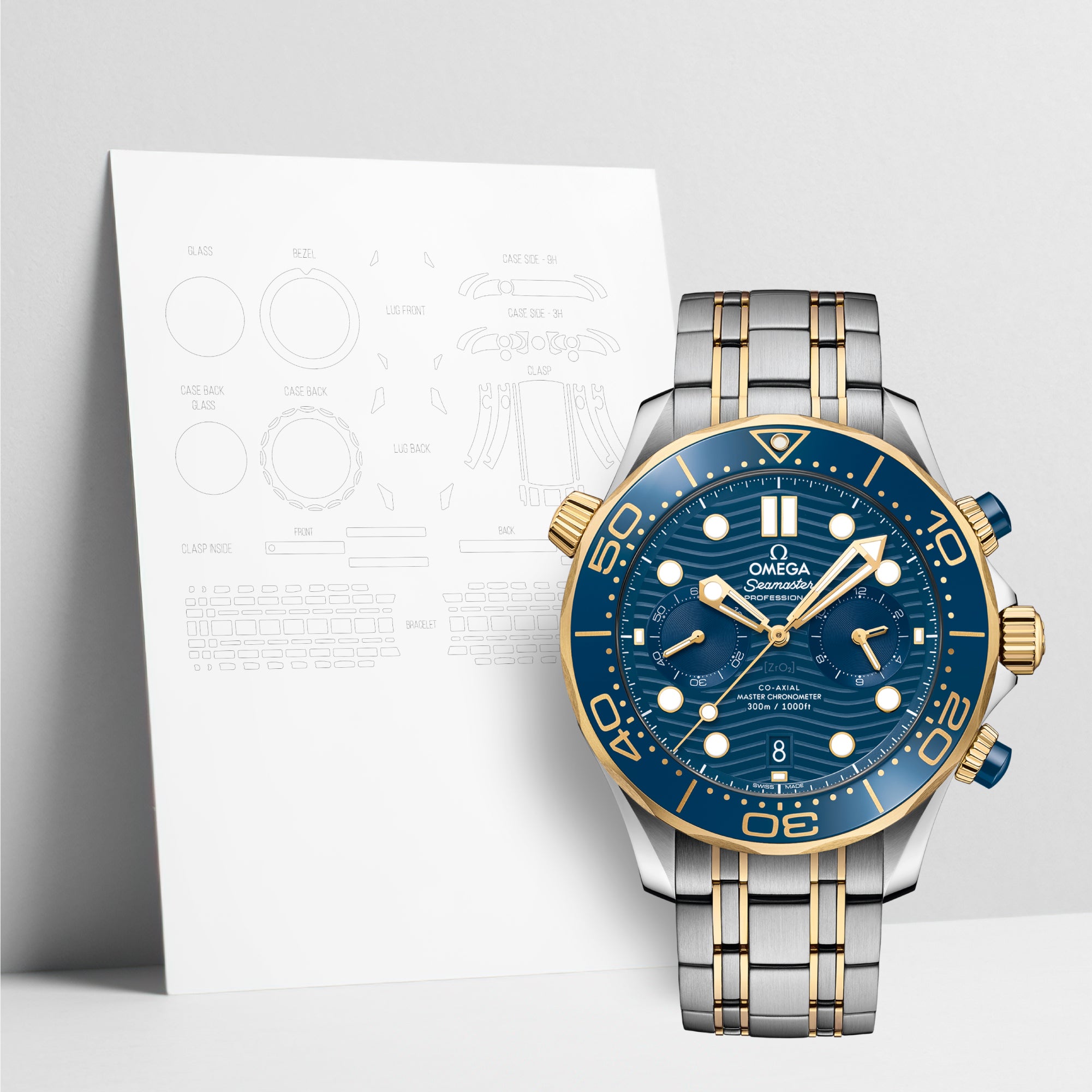 WatchShell for Omega Seamaster 210.20.44.51.03.001