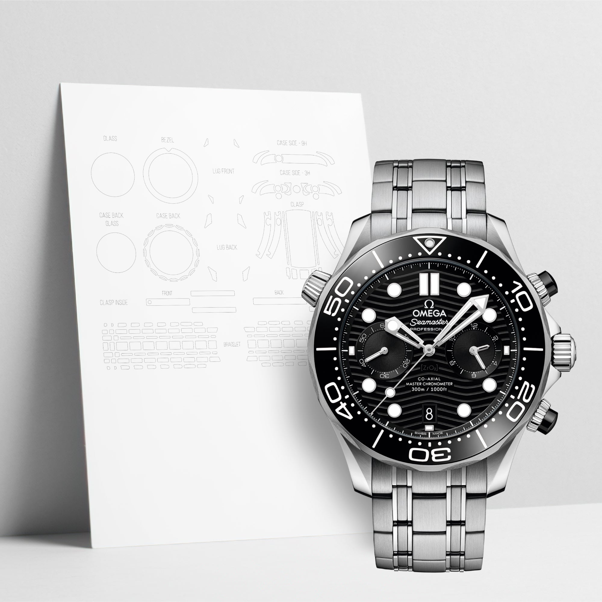 WatchShell for Omega Seamaster 210.30.44.51.01.001