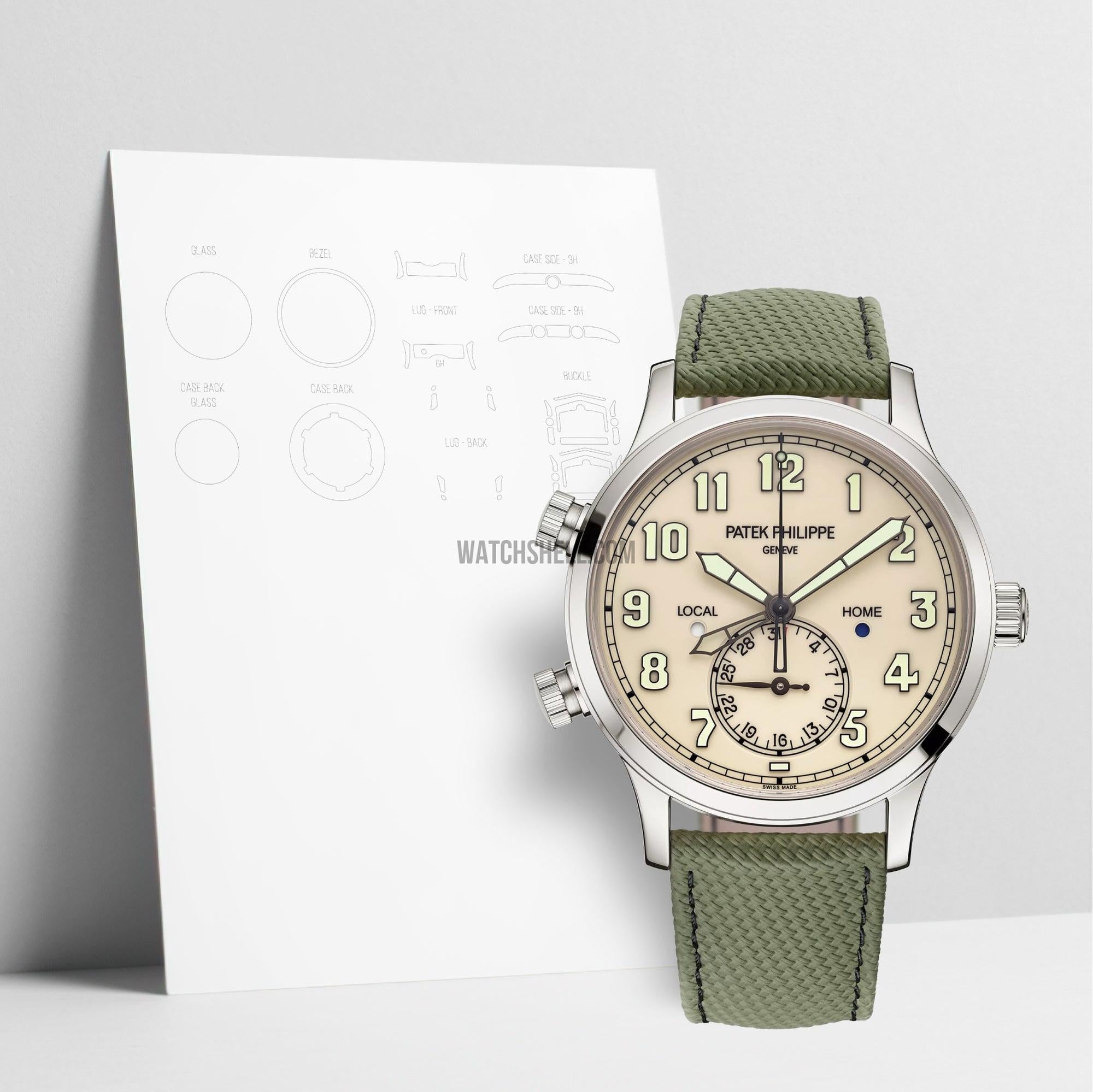 WatchShell for Patek Philippe Calatrava Pilot 5524G 