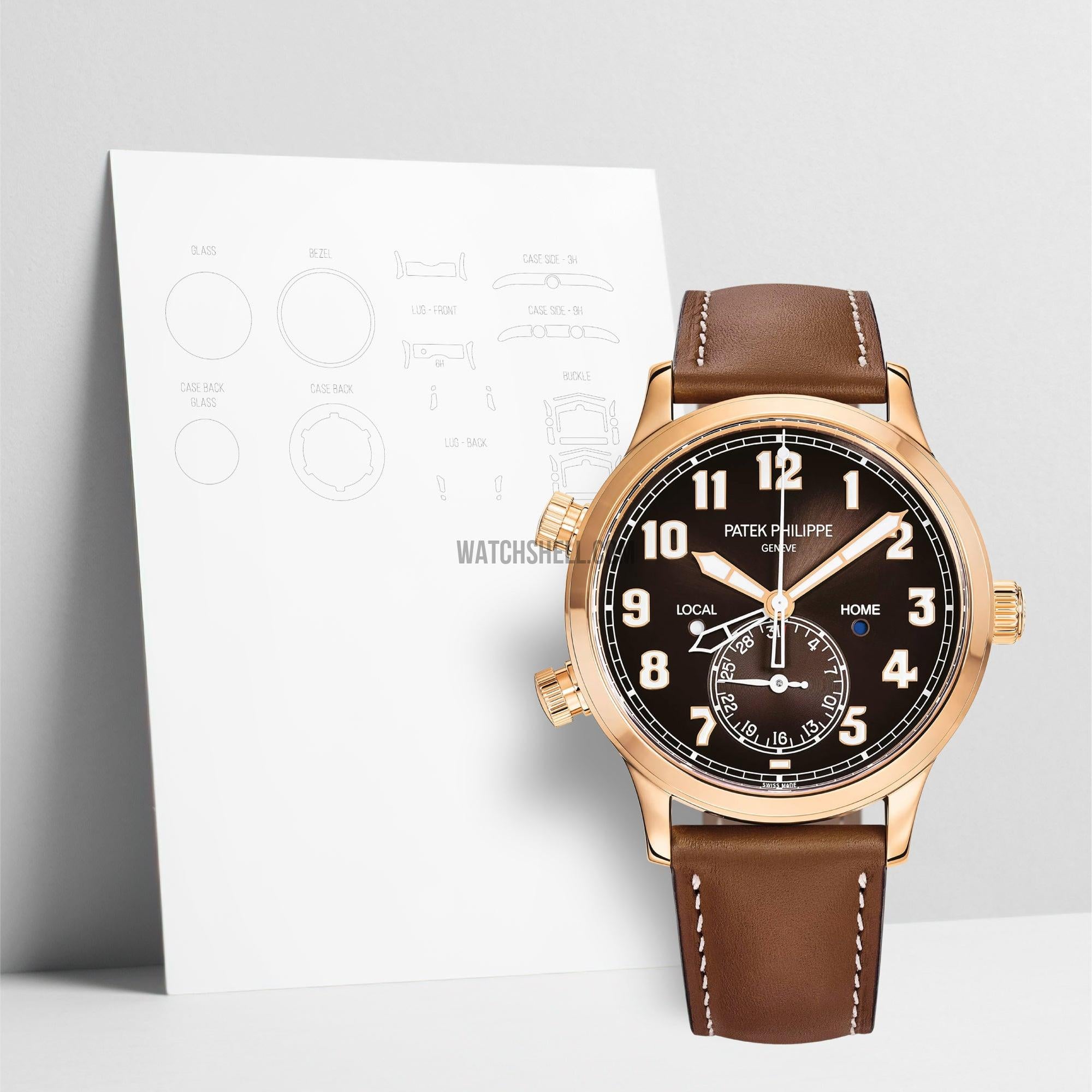 WatchShell for Patek Philippe Calatrava Pilot 5524R 