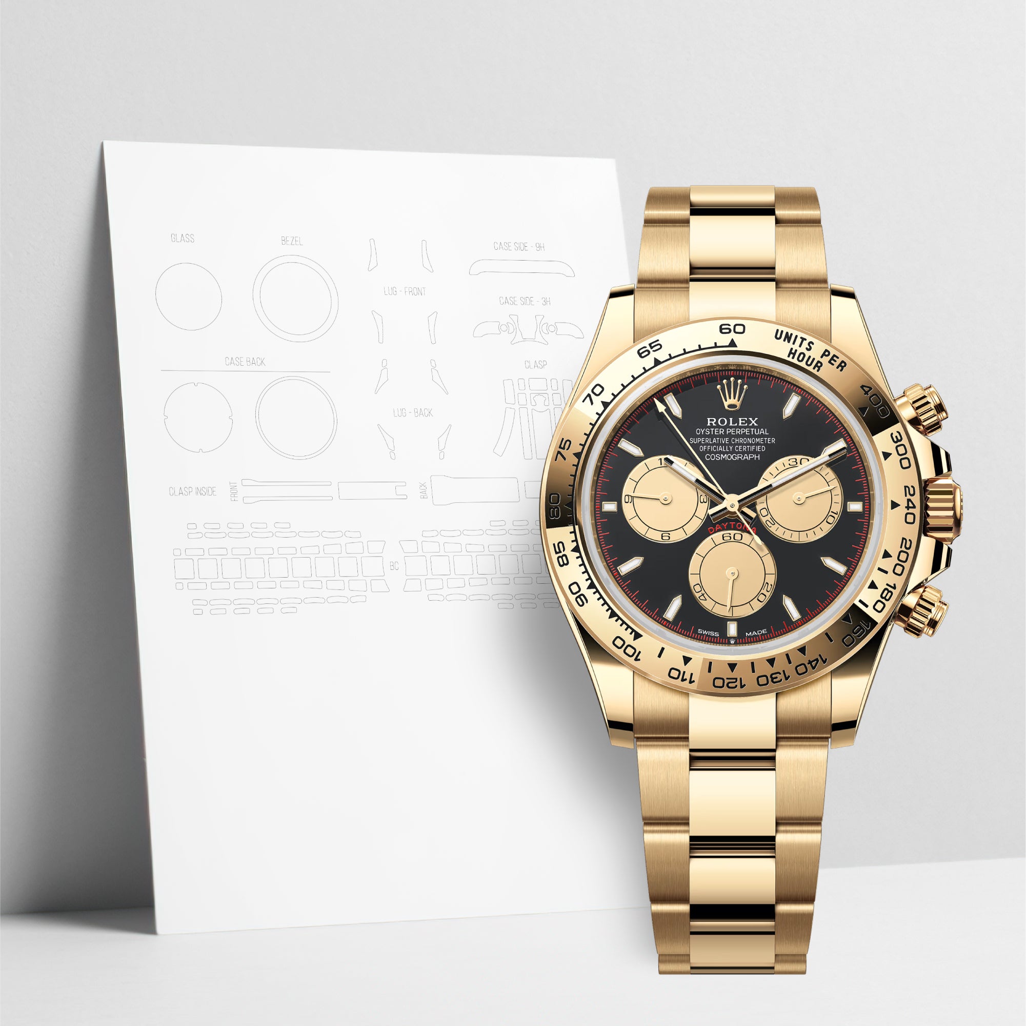 WatchShell для Rolex Cosmograph Daytona 126508