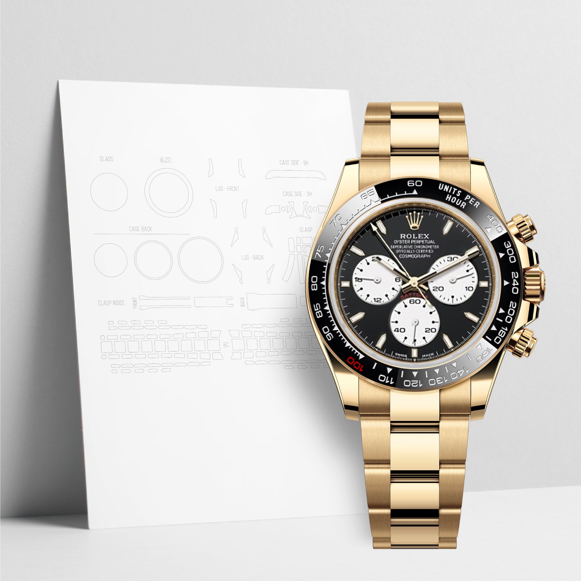 WatchShell für Rolex Cosmograph Daytona 126528