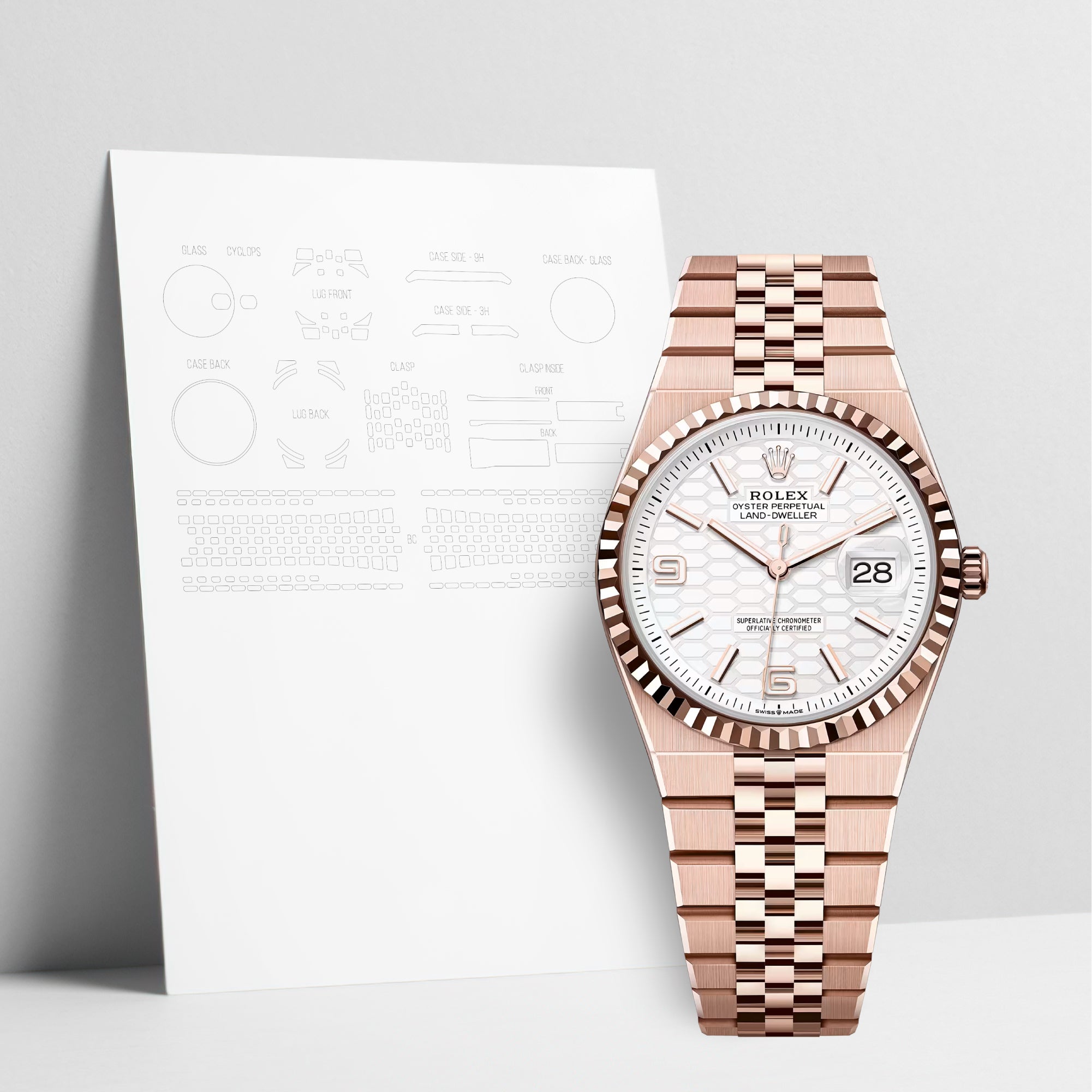 WatchShell para Rolex Land-Dweller 127235