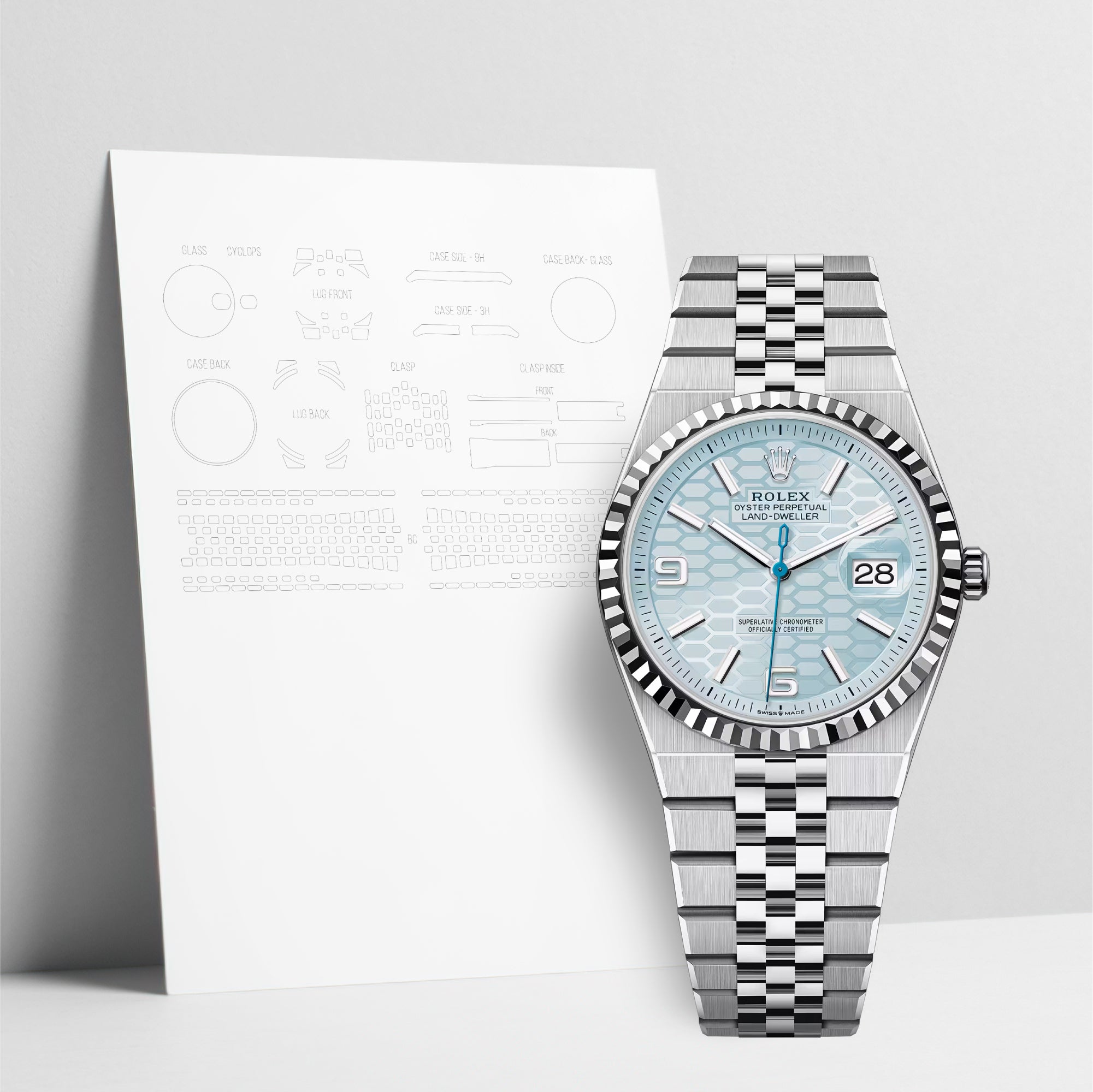 WatchShell para Rolex Land-Dweller 127236