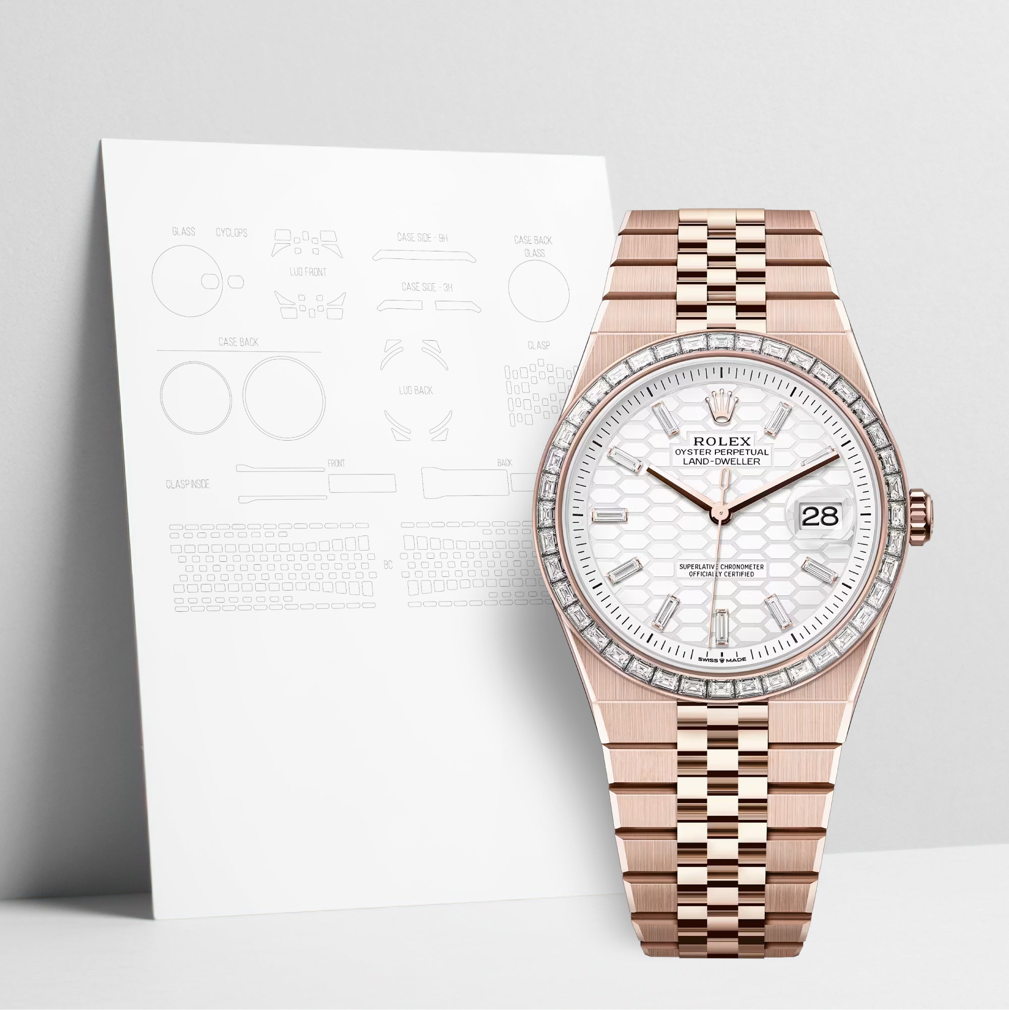 WatchShell para Rolex Land-Dweller 127385TBR