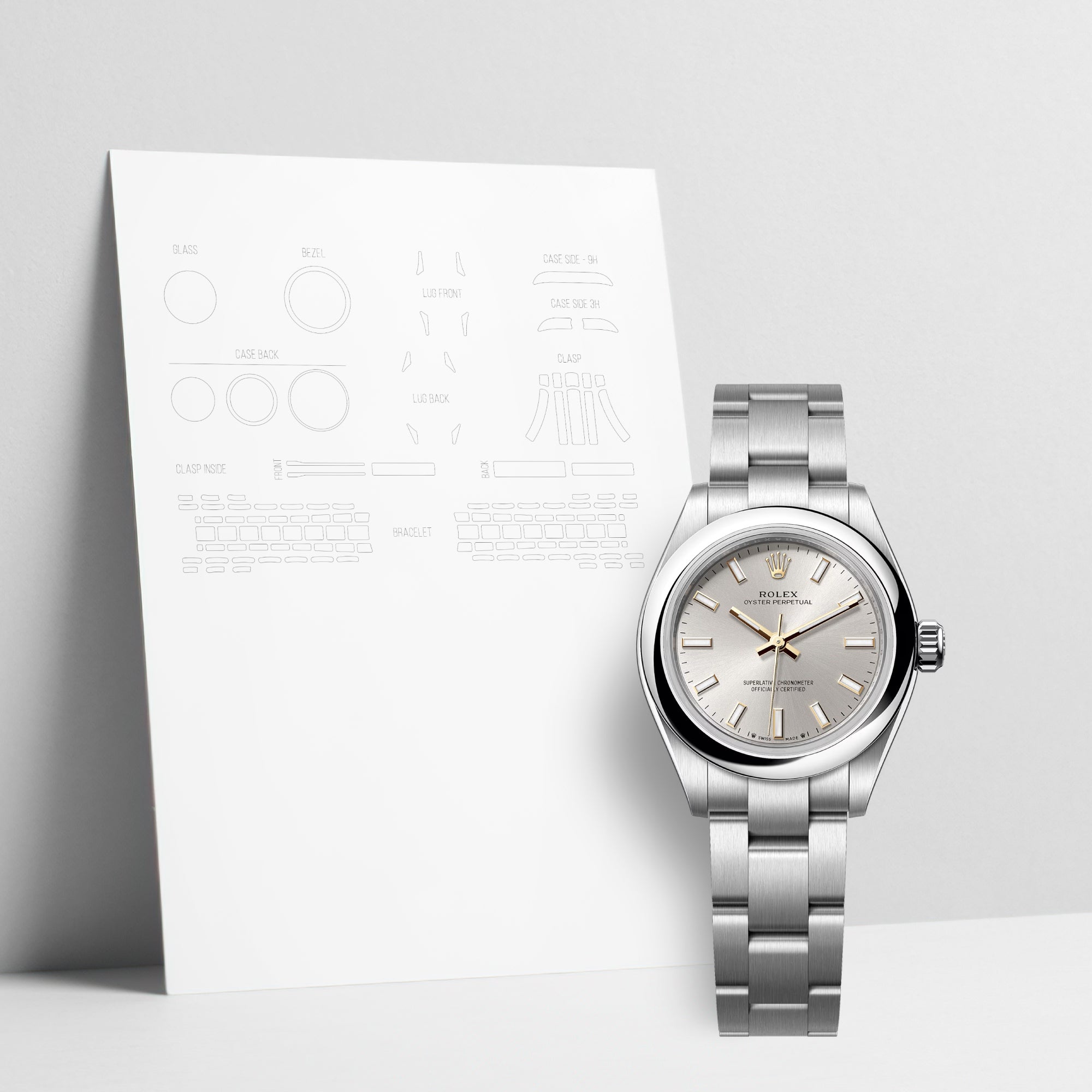 WatchShell for Rolex Oyster Perpetual 276200