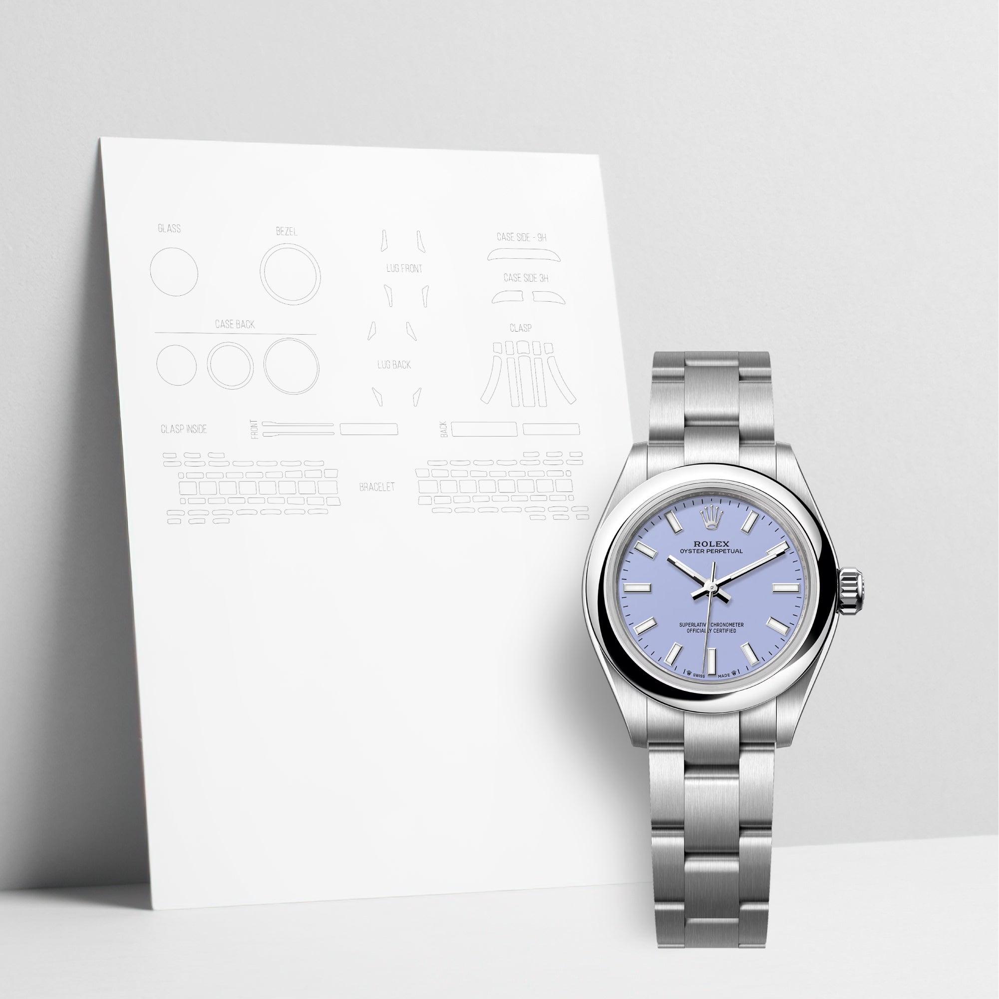 WatchShell for Rolex Oyster Perpetual 276200