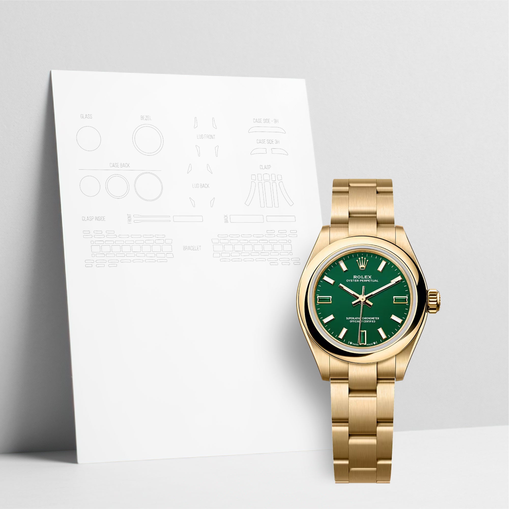 WatchShell for Rolex Oyster Perpetual 276208