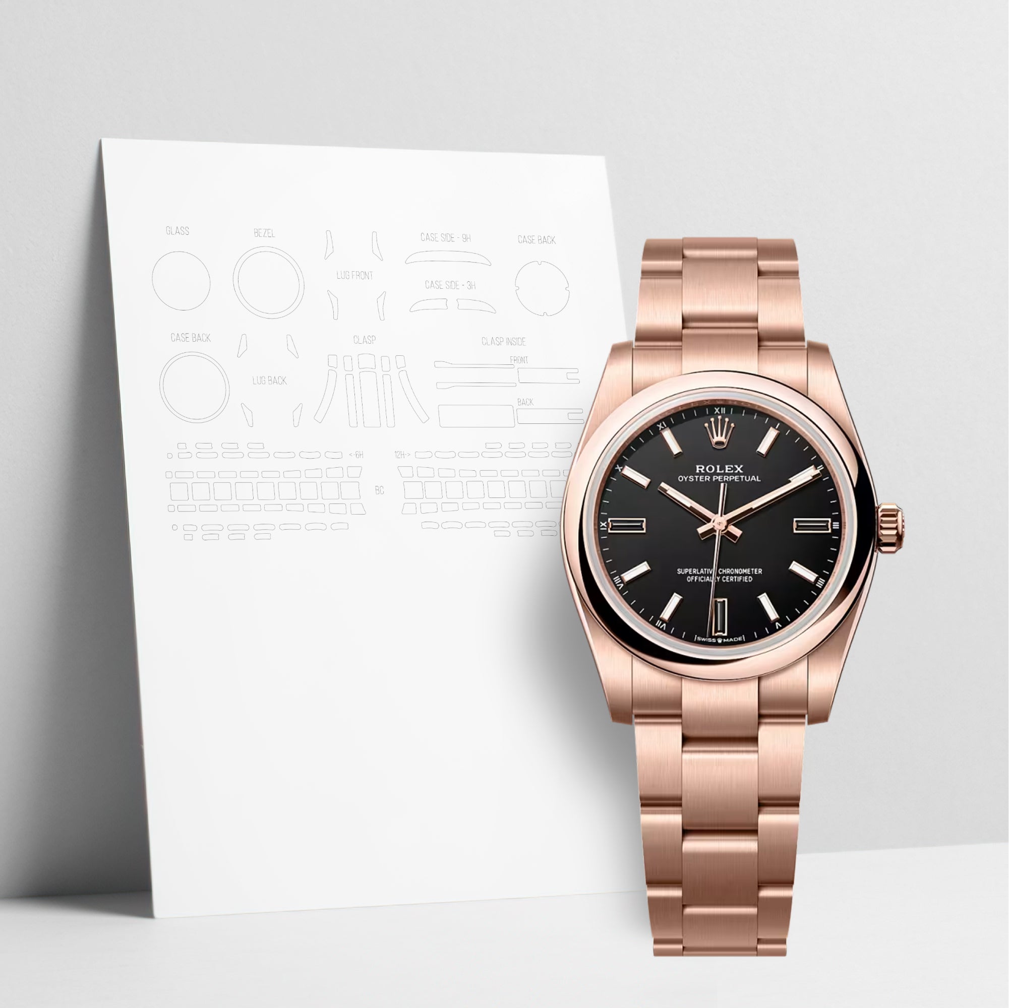 WatchShell for Rolex Oyster Perpetual 124205