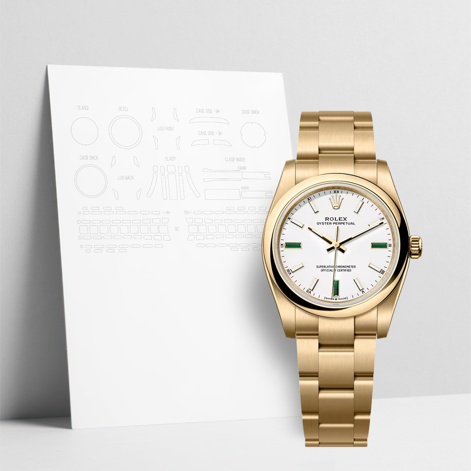 WatchShell for Rolex Oyster Perpetual 124208