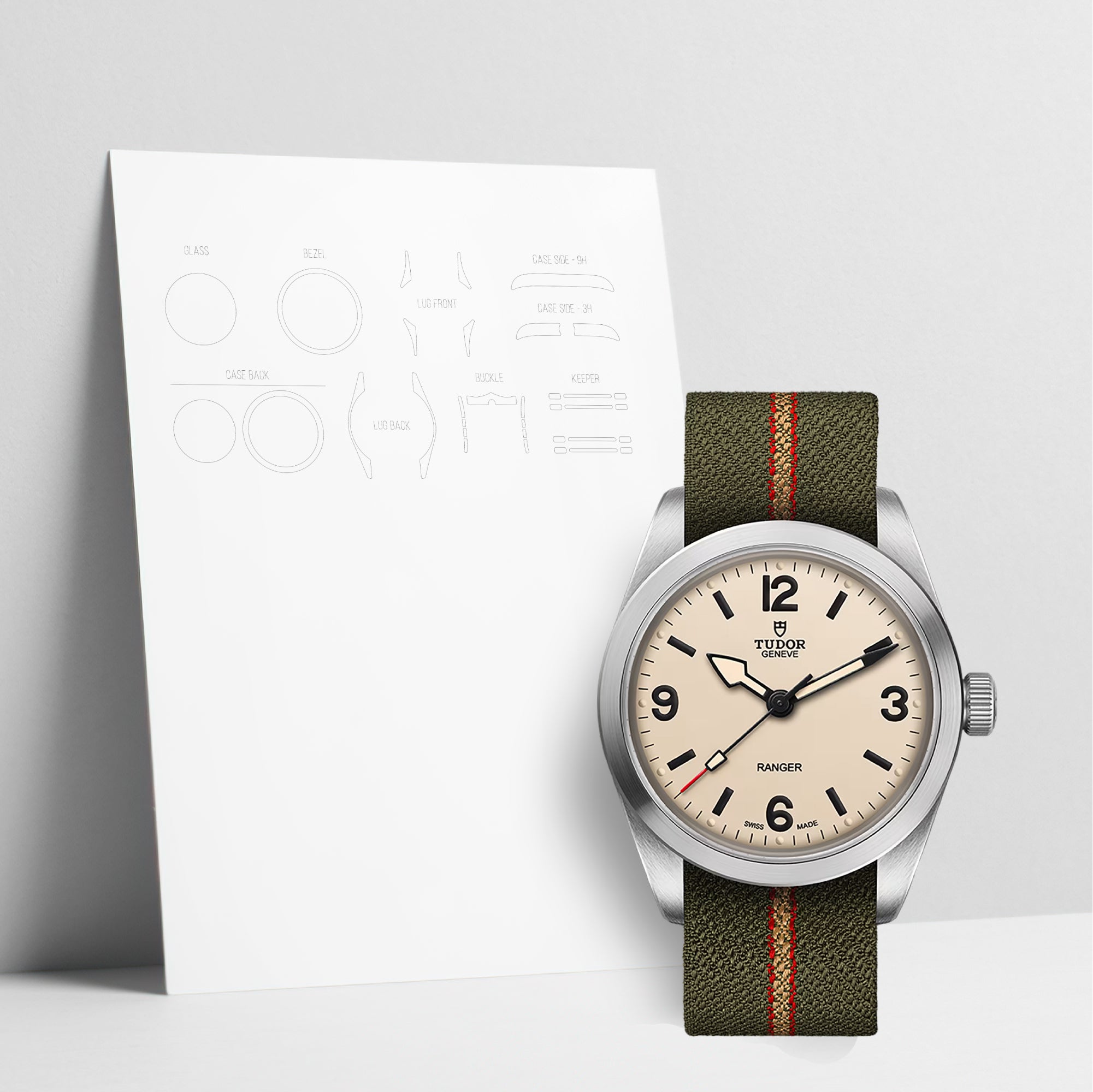 WatchShell for Tudor Ranger M79930-0008