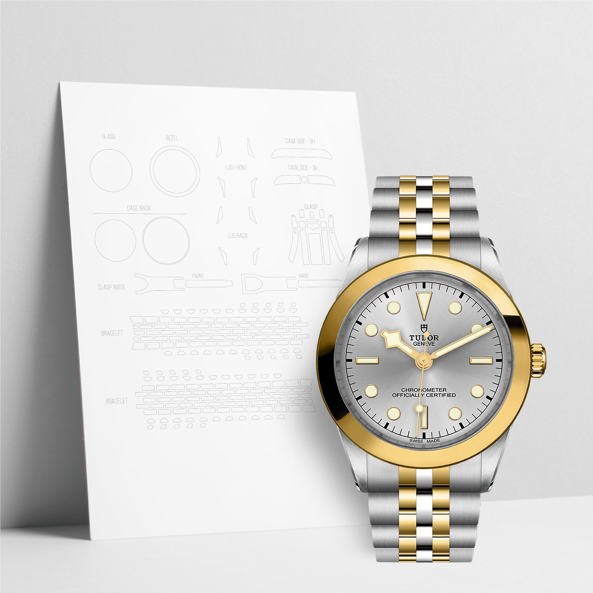 WatchShell for Tudor Black Bay One M79663-0002
