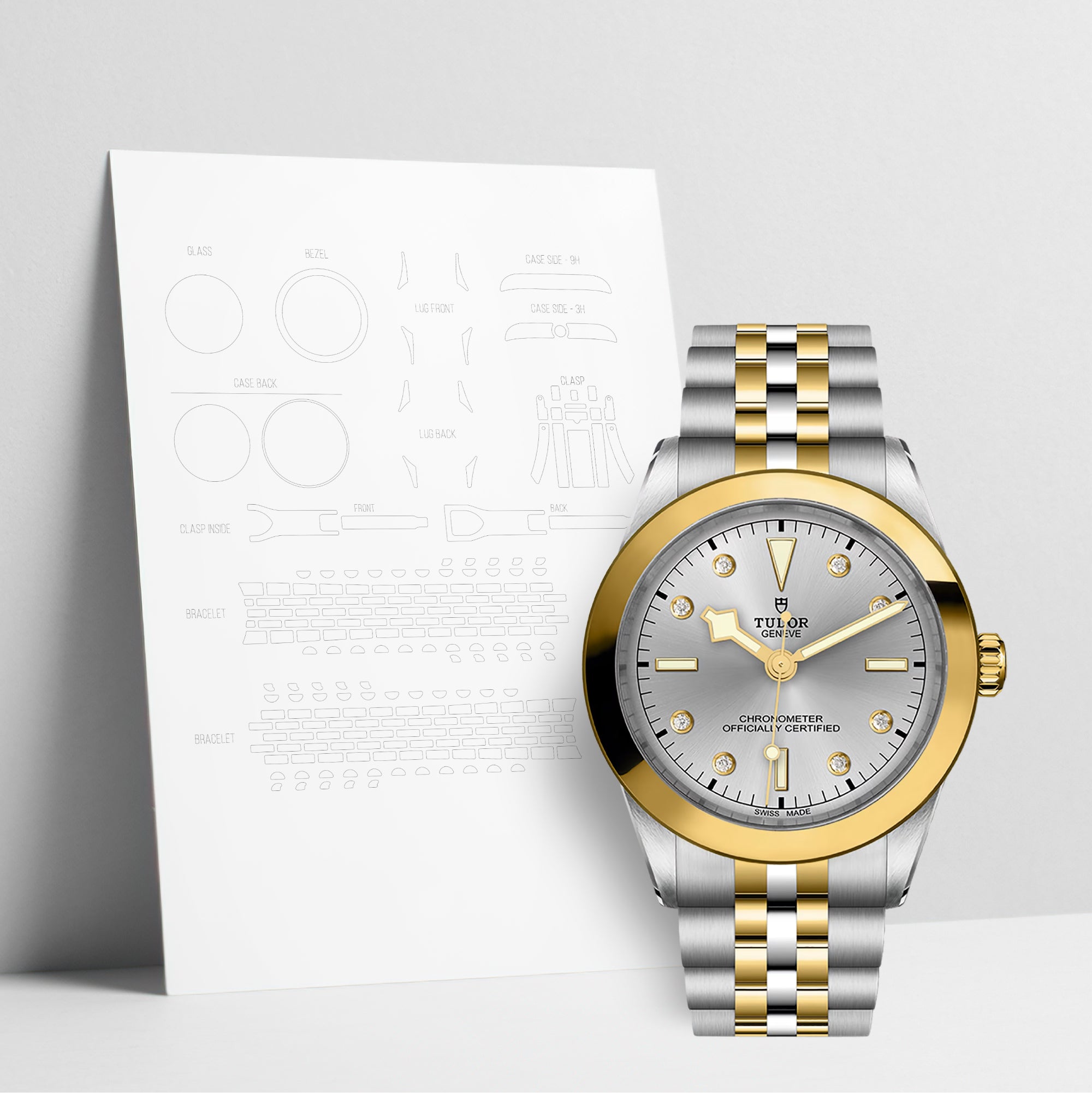 WatchShell for Tudor Black Bay One M79663-0007