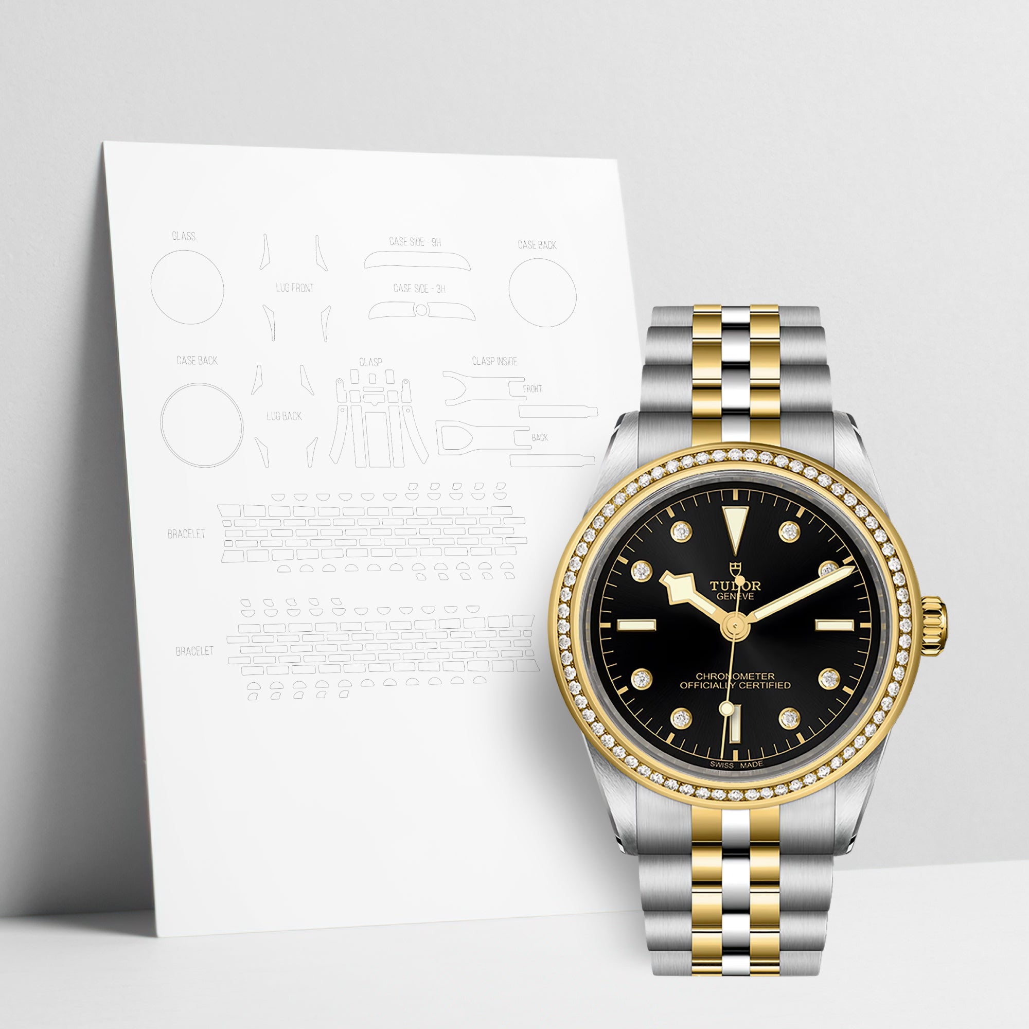 WatchShell for Tudor Black Bay One M79673-0005