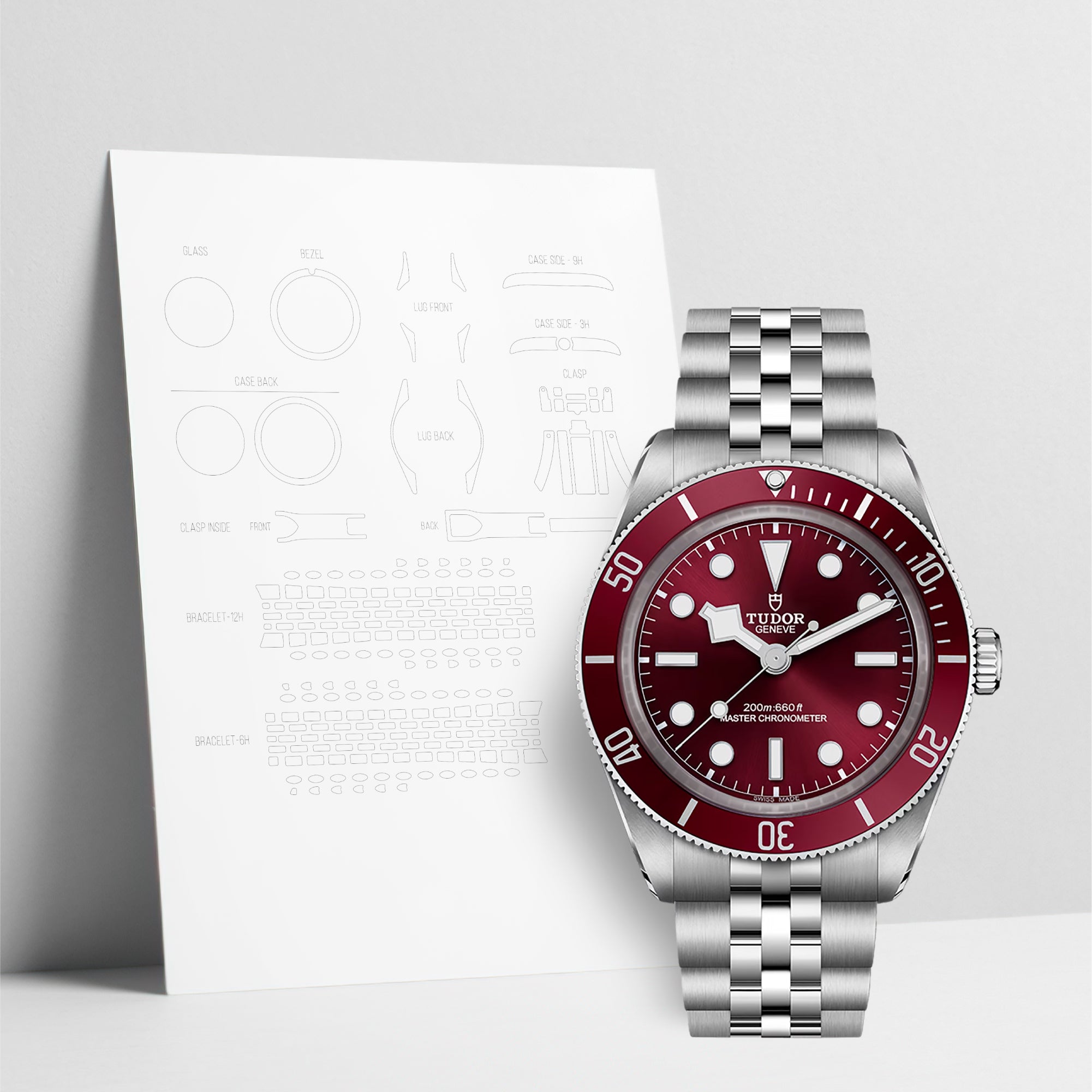 WatchShell for Tudor Black Bay M7939A1A0RU-0001 JUB