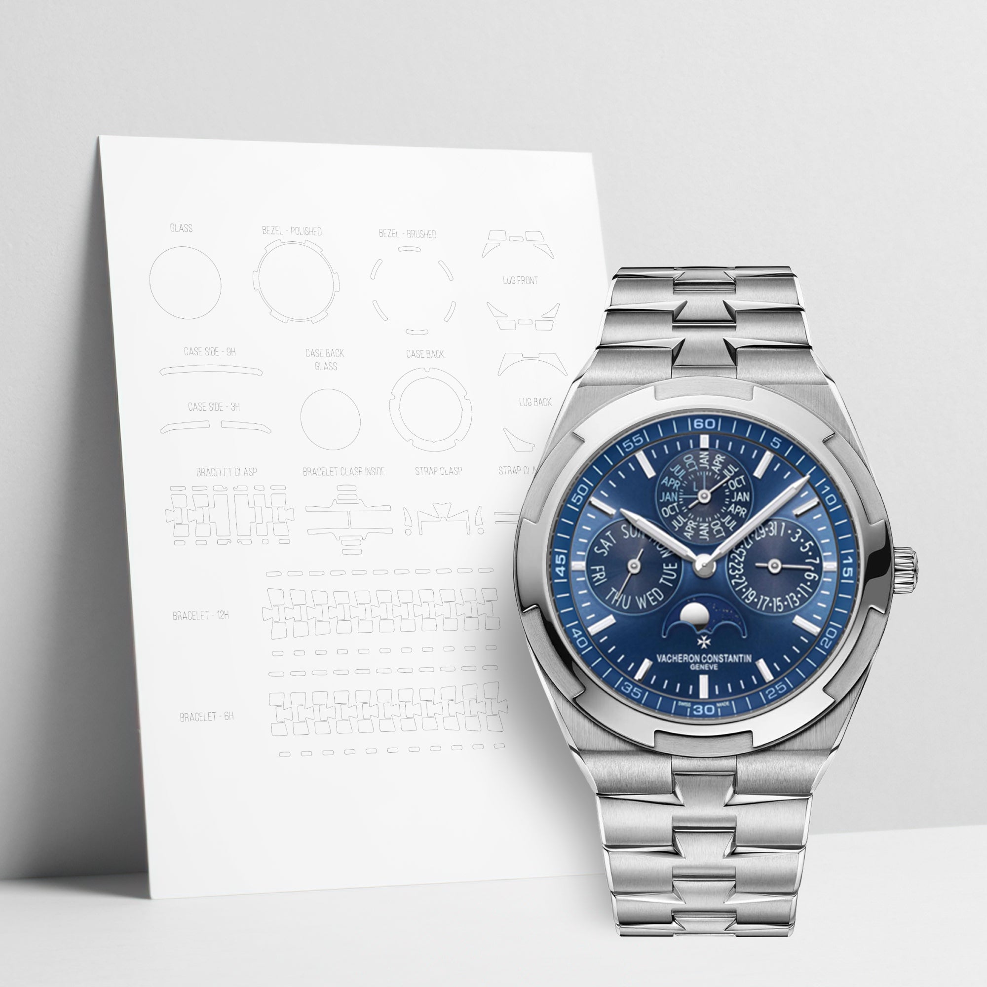 WatchShell for Vacheron Constantin Overseas 4300V/120G (Before 2024)