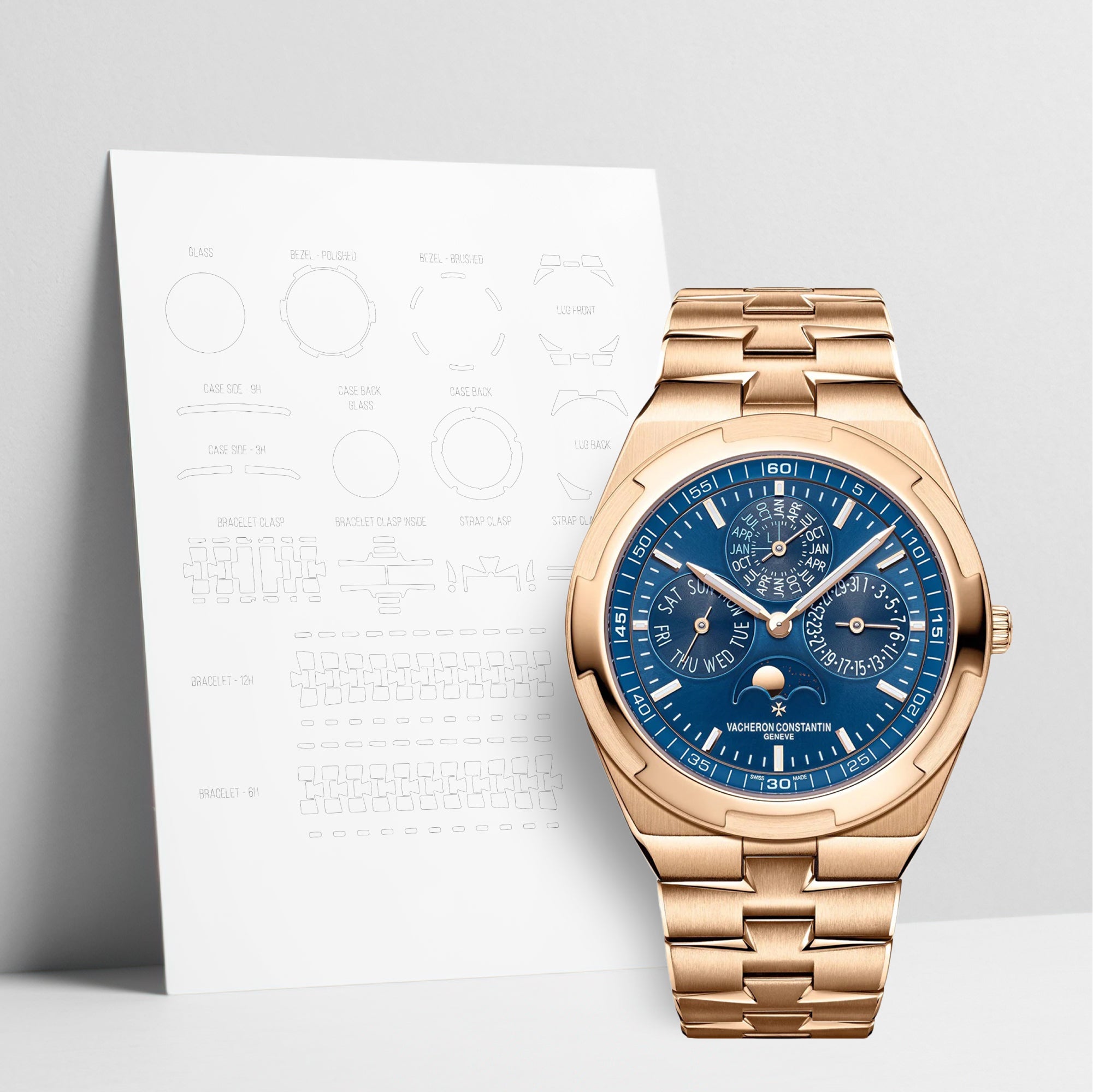 WatchShell for Vacheron Constantin Overseas 4300V/120R (Before 2024)