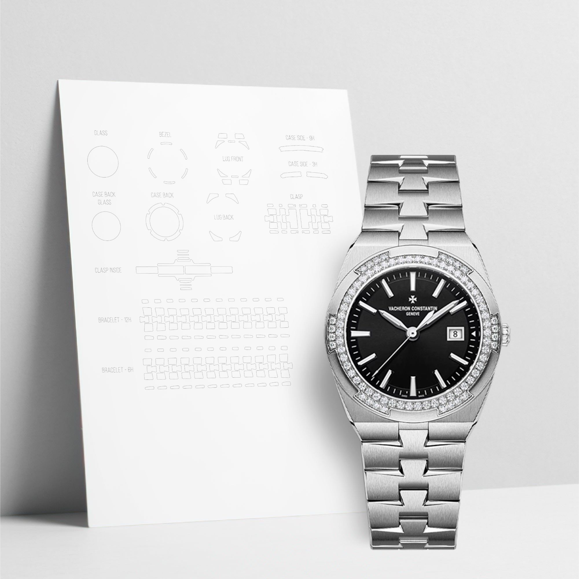 WatchShell for Vacheron Constantin Overseas 1205V/100A (Before 2023)