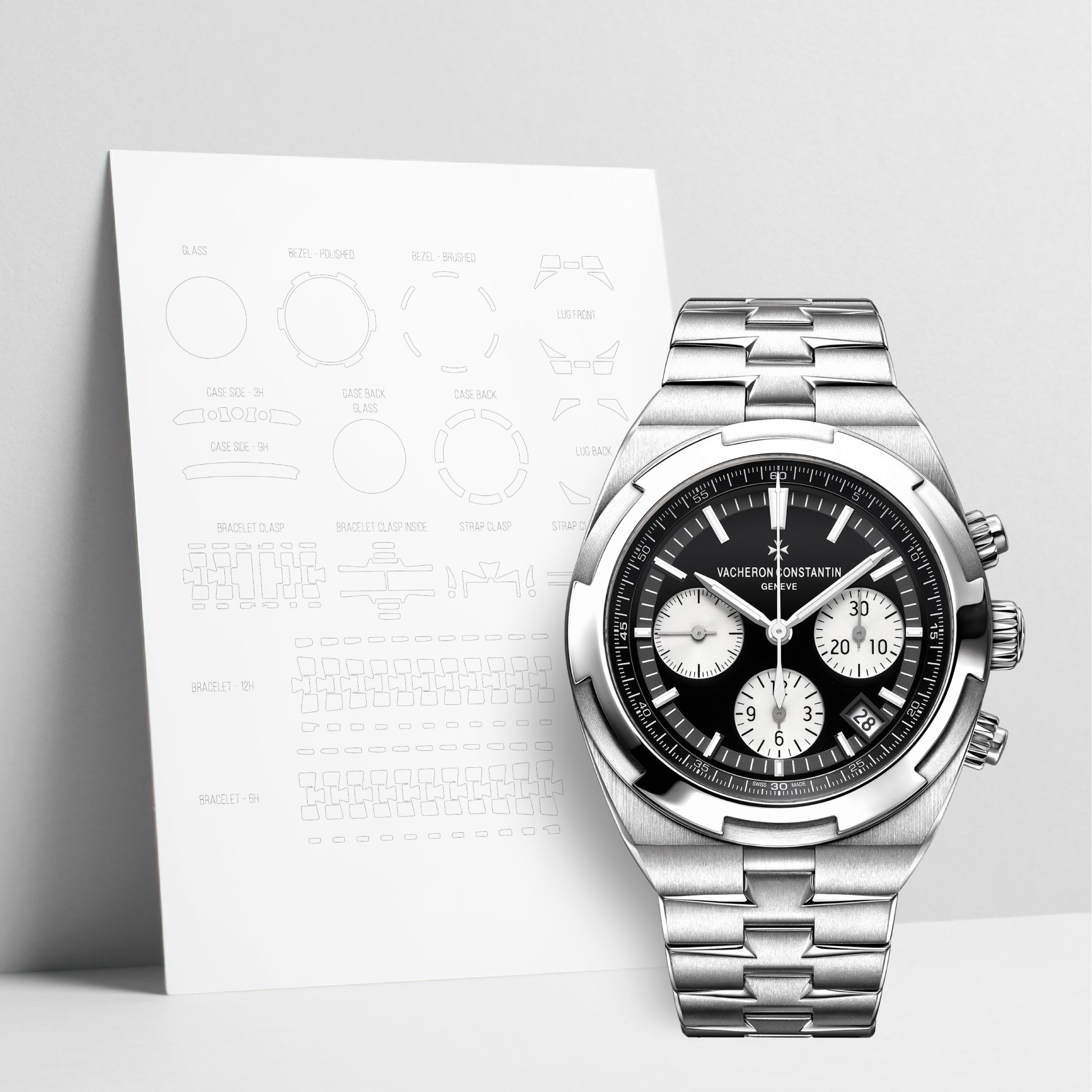 WatchShell for Vacheron Constantin Overseas 5500V/110A